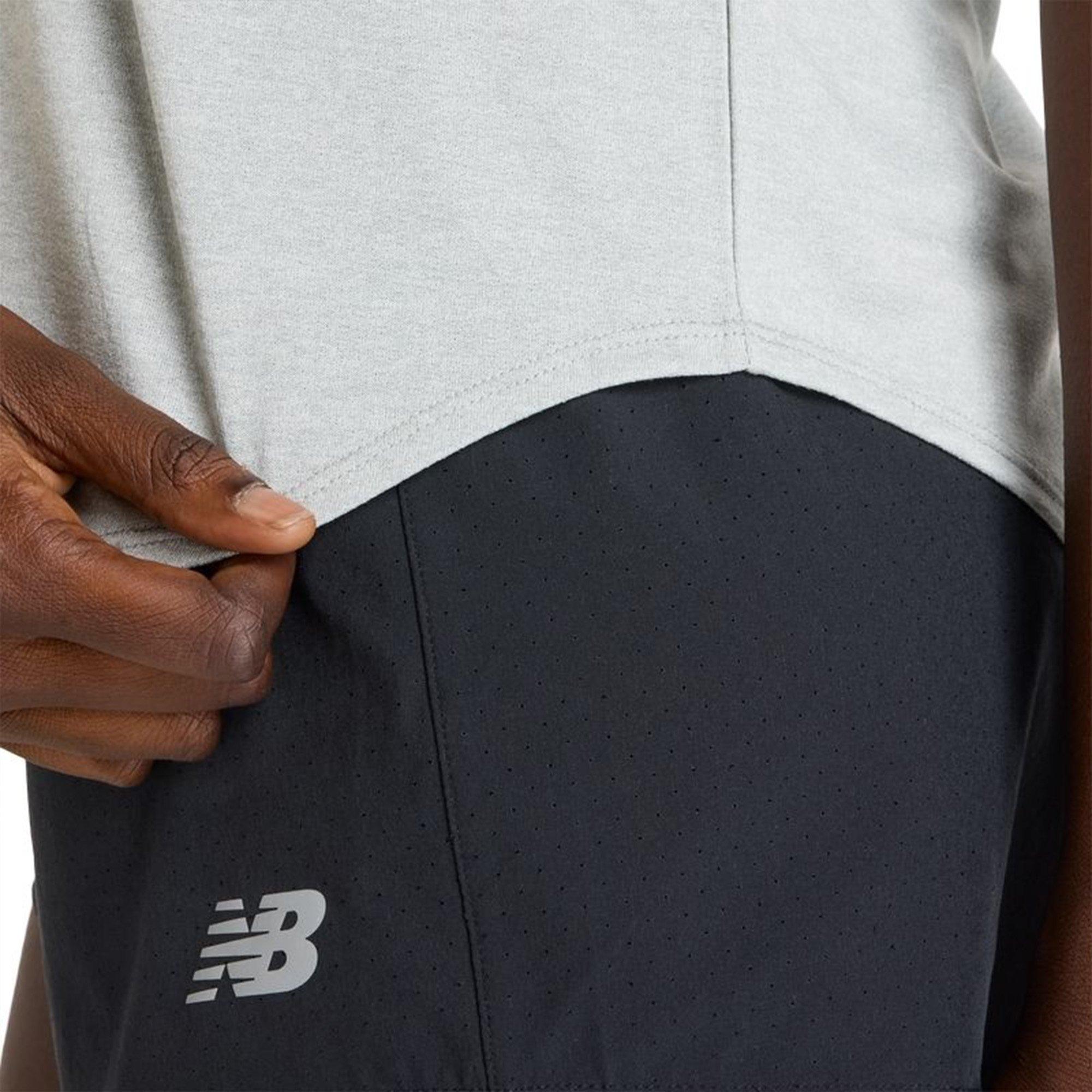Ath.Grey - New Balance - Women's Sport Heather Short Sleeve Performance Running Top - 4