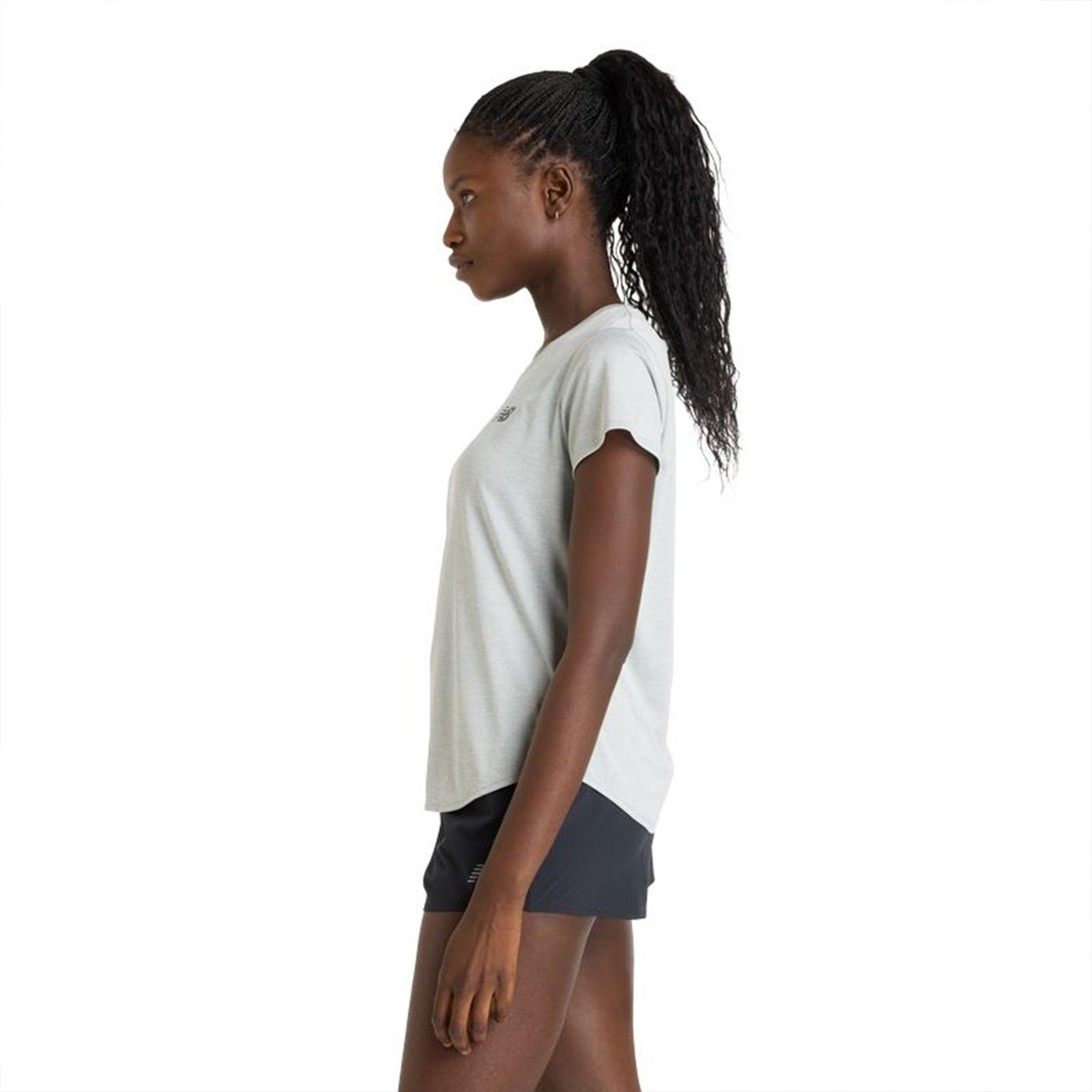 Ath.Grey - New Balance - Women's Sport Heather Short Sleeve Performance Running Top - 5