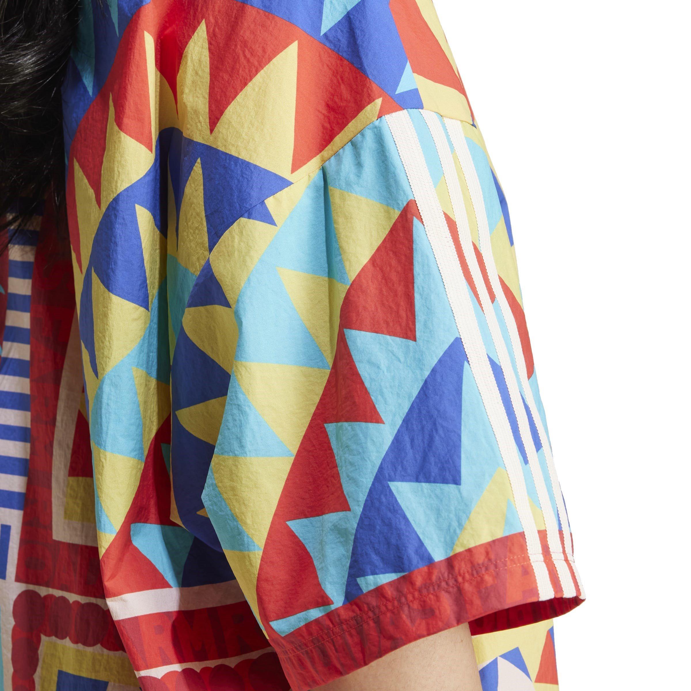 Blue - adidas - x FARM Rio Shirt. - 6