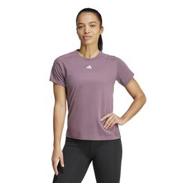 adidas AEROREADY Train Essentials Minimal Branding Crewneck T Shirt Womens