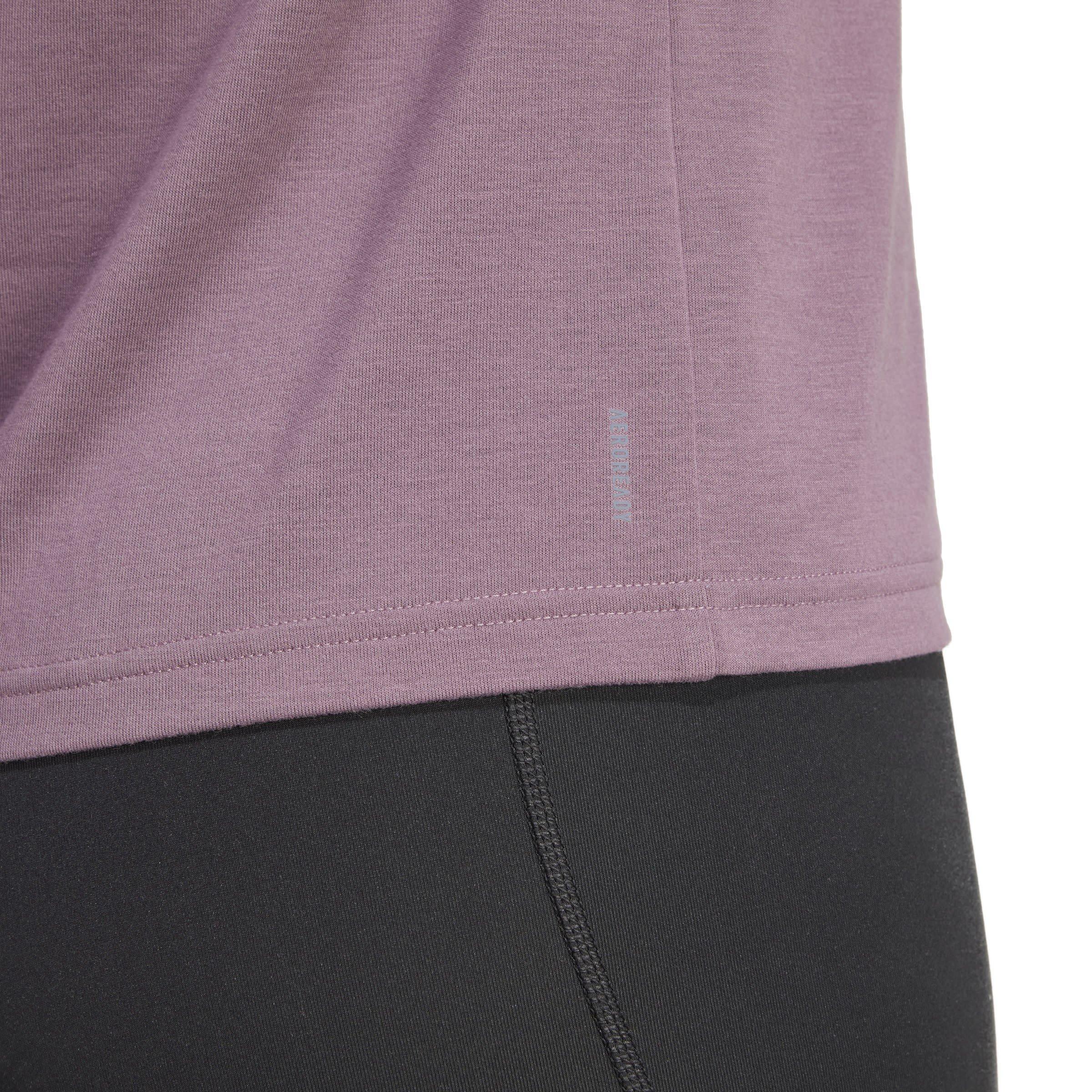 Preloved Fig - adidas - AEROREADY Train Essentials Minimal Branding Crewneck T-Shirt Womens - 5