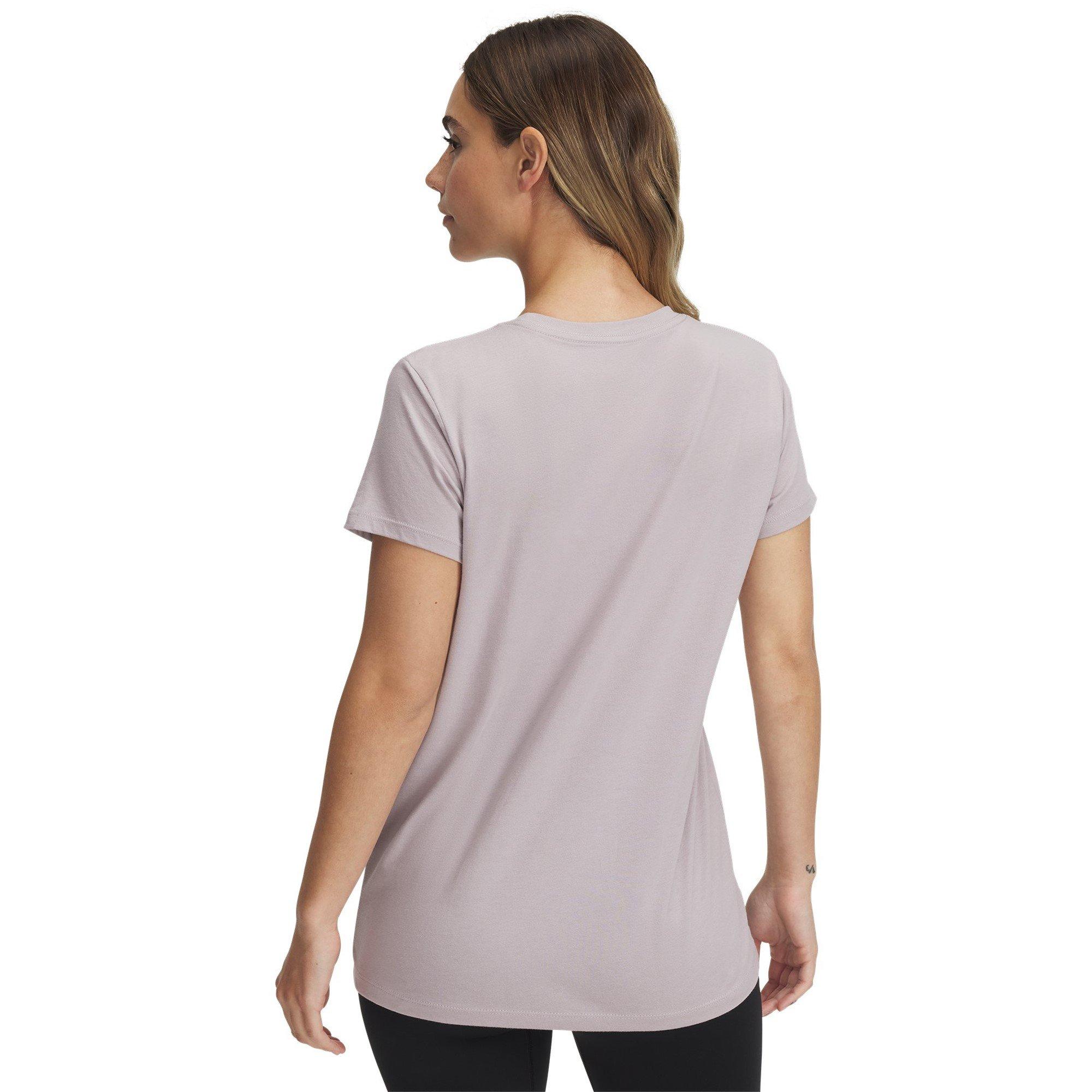 Gray - Under Armour - Graphic T-Shirt - 2