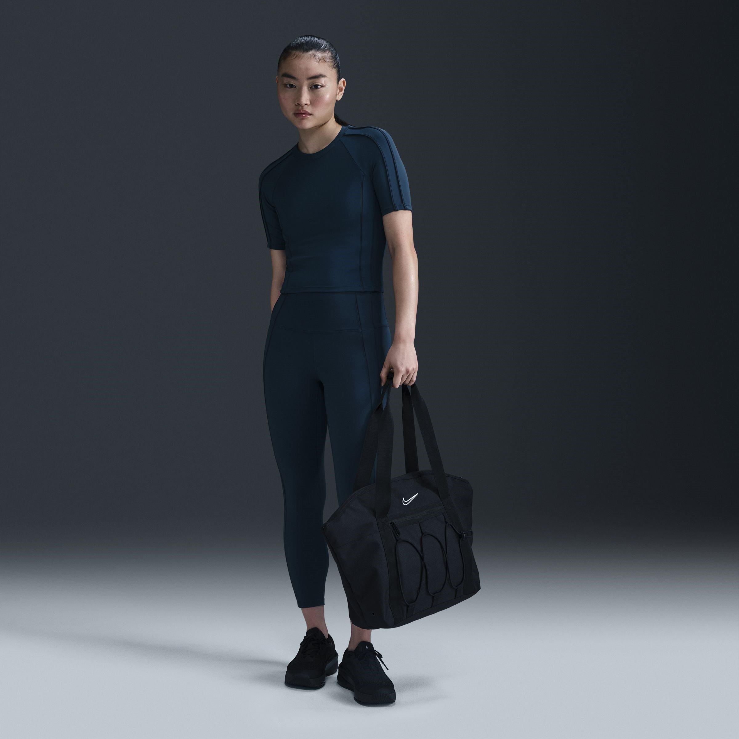 Armory Nvy/Blk - Nike - One Fitted Womens Dri FIT Cropped Top - 4