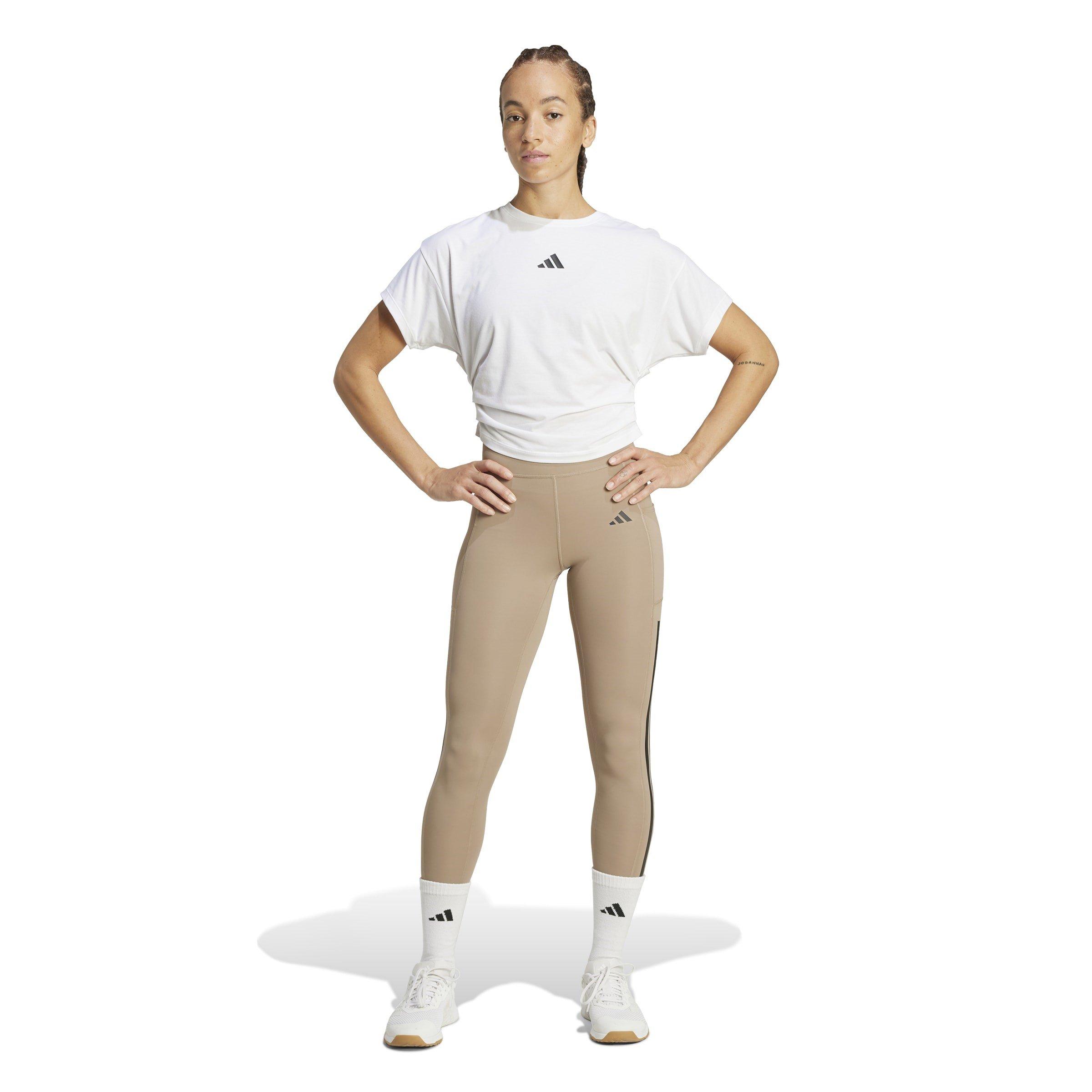 White - adidas - Power Womens Performance T-Shirt - 7