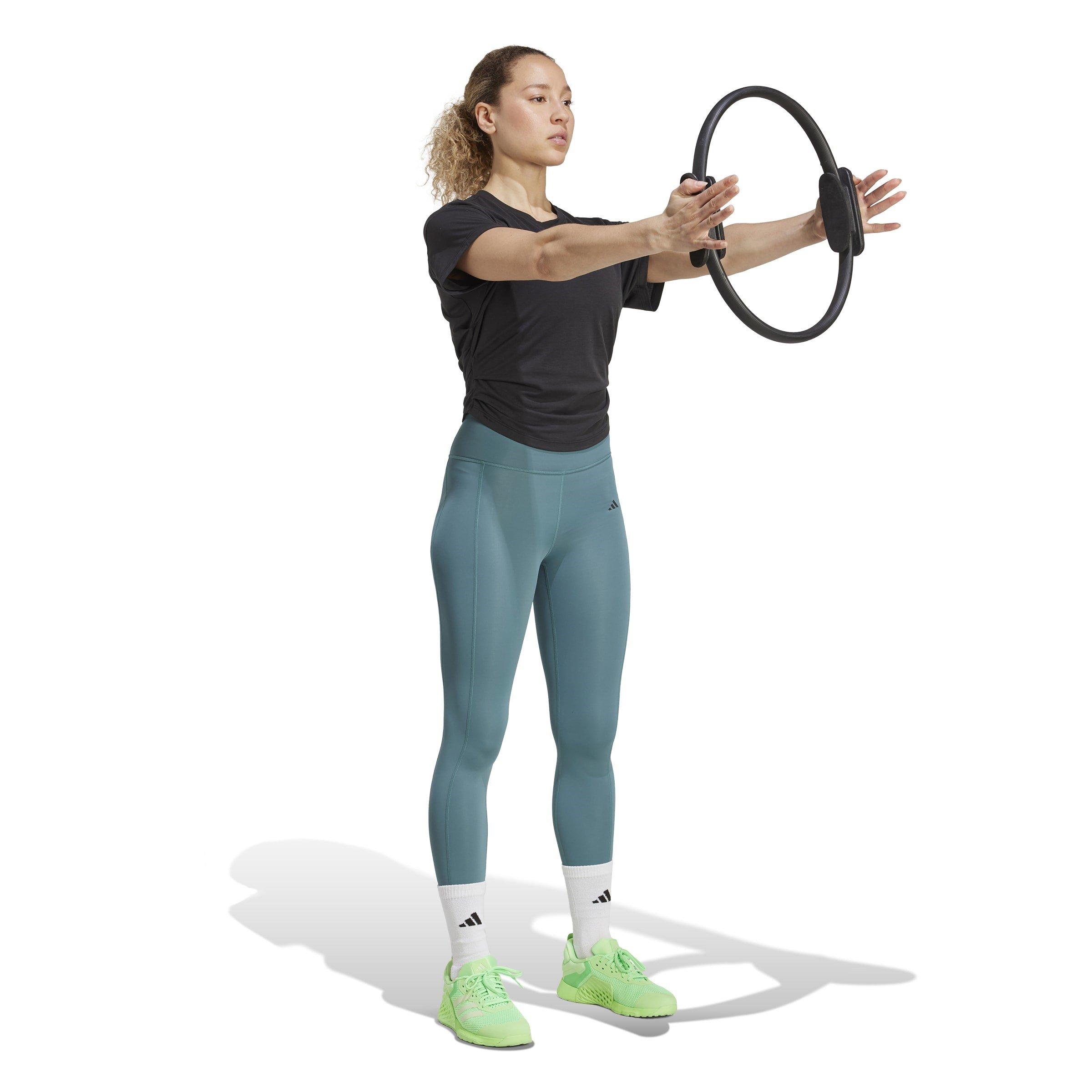 Black - adidas - Power Womens Performance T-Shirt - 4