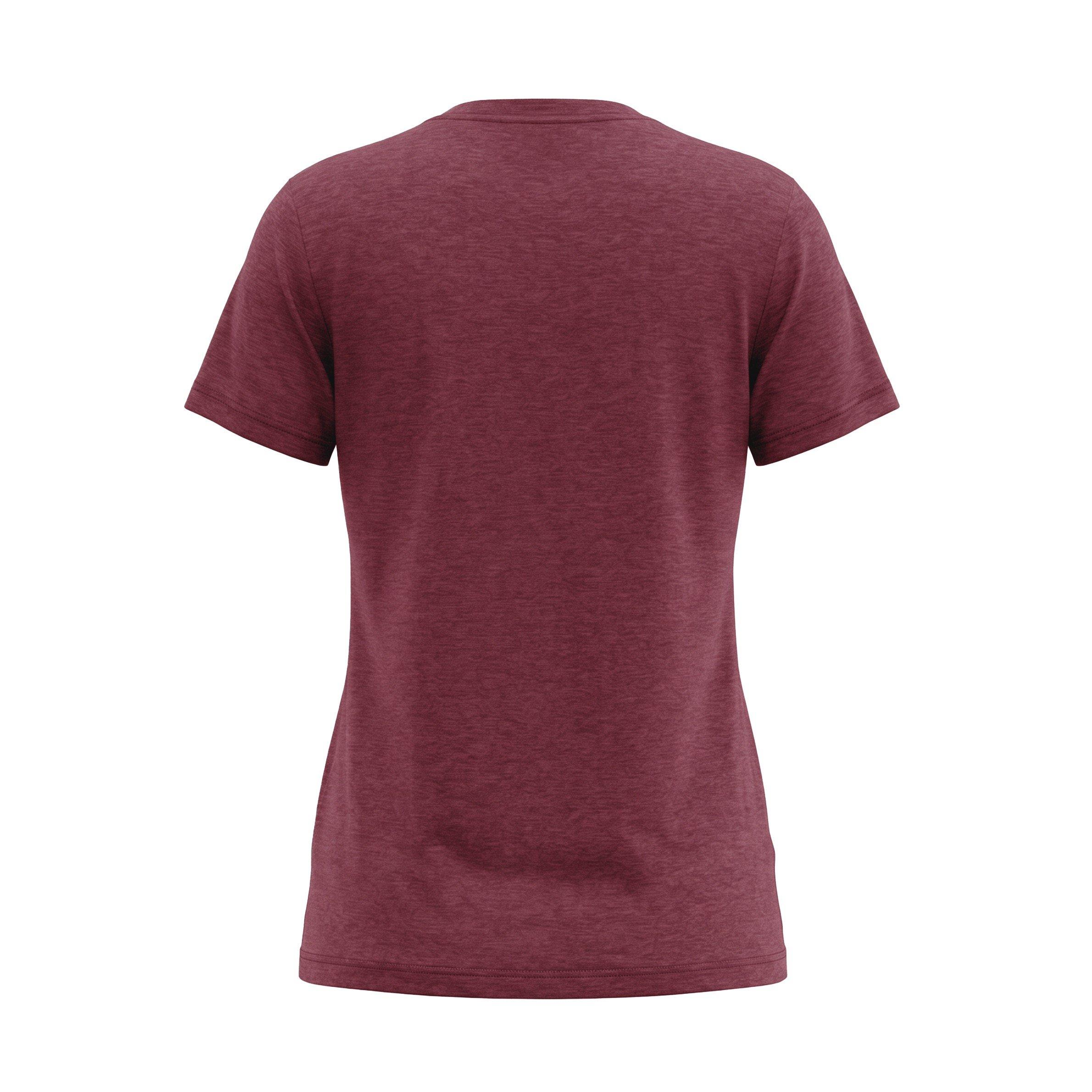 Burgunder - Everlast - Everlast V-neck Tee Womens - 3