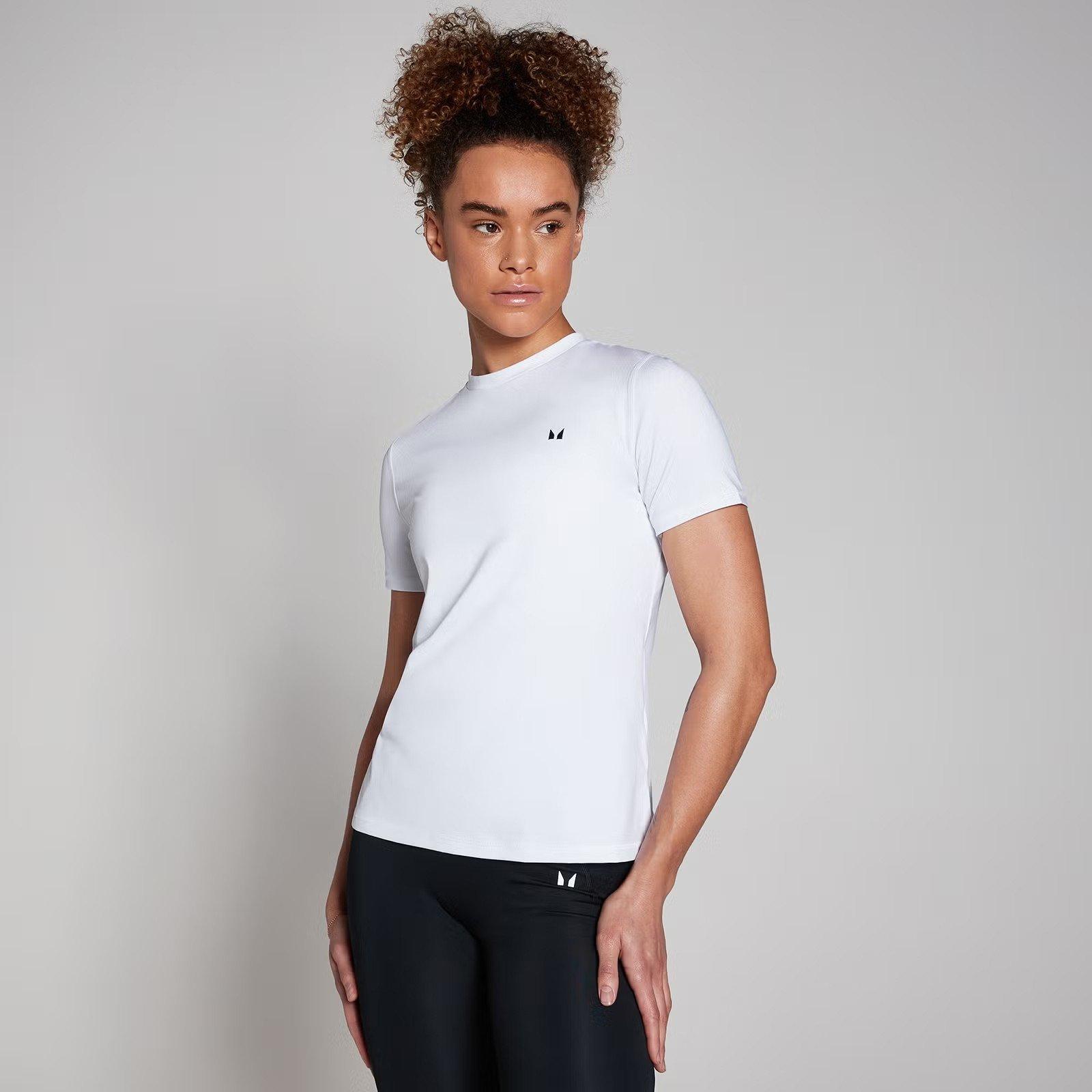 Myprotein Women's Short-Sleeve Performance Gym Top - White - 14 (L)