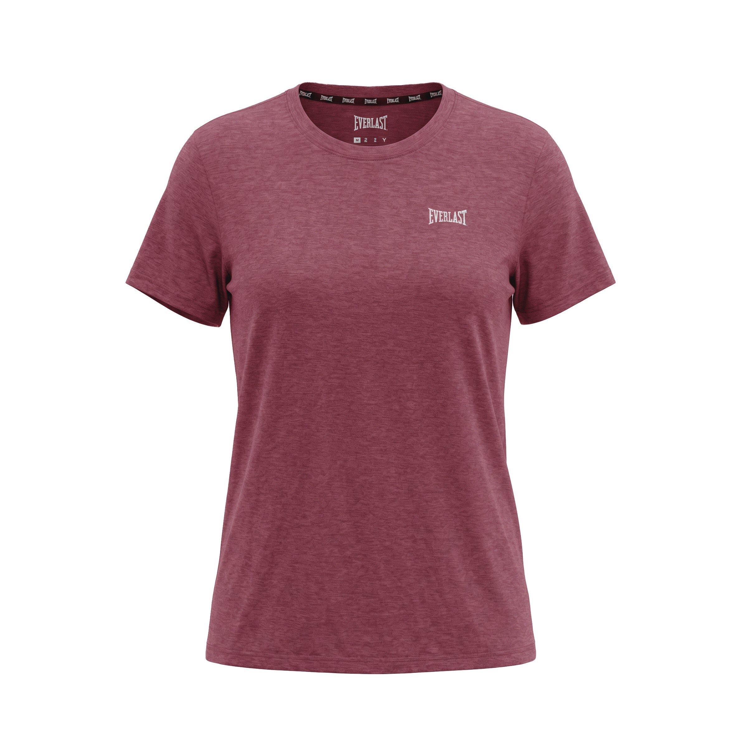 Borgoña - Everlast - Everlast Round-neck Loose Tee Womens - 1