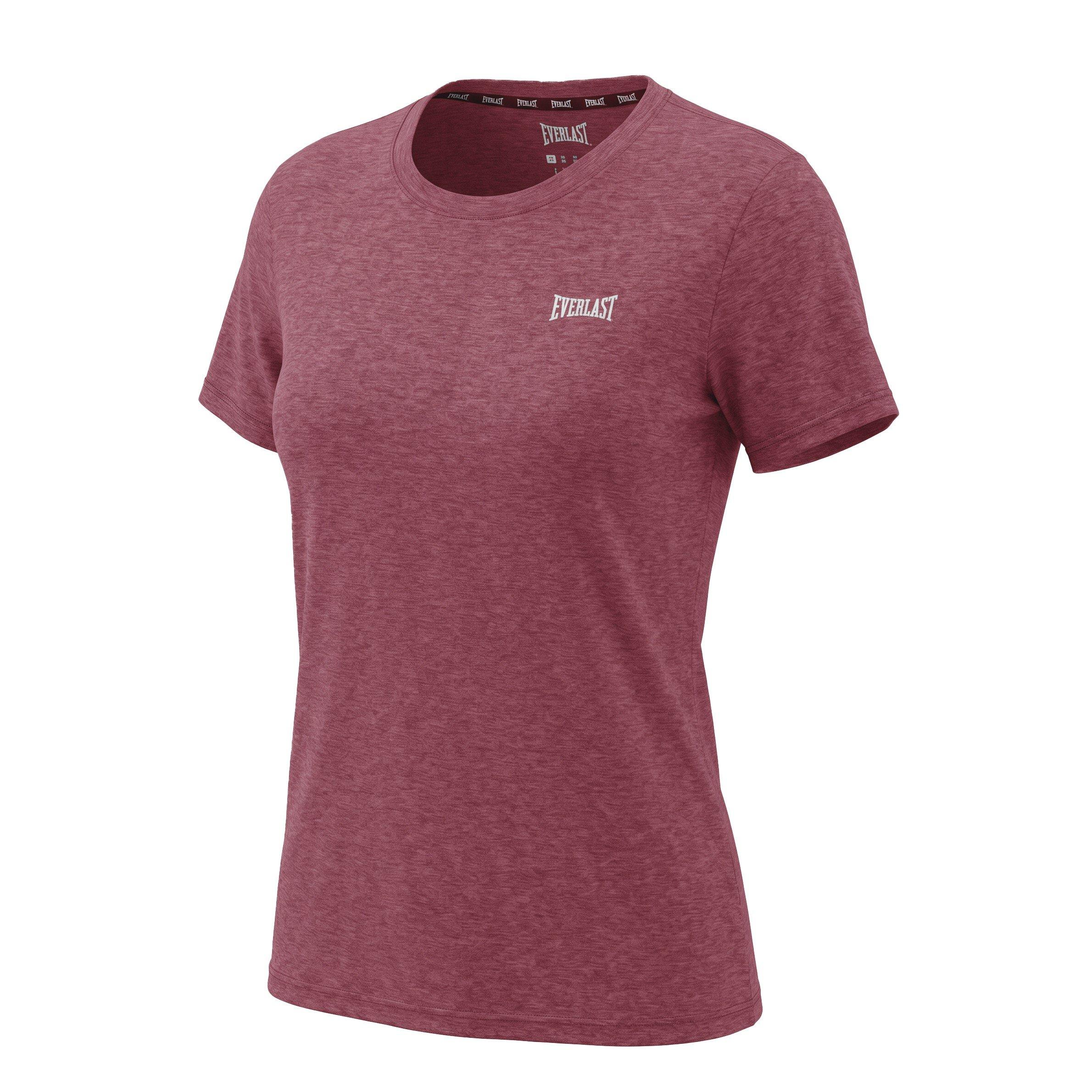 Borgoña - Everlast - Everlast Round-neck Loose Tee Womens - 2