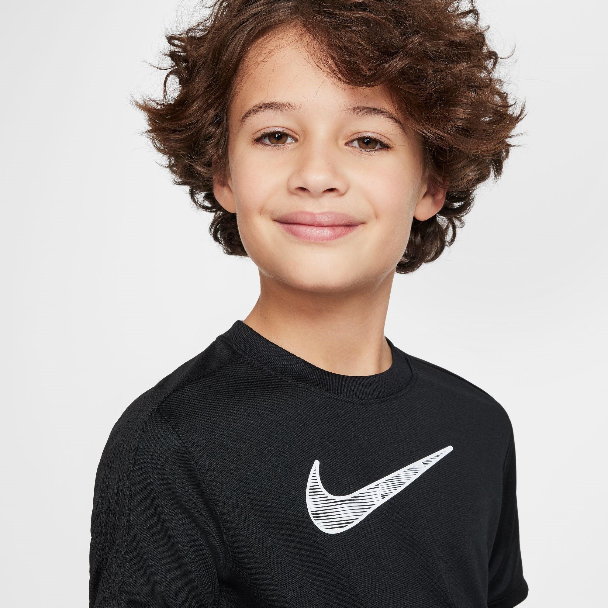 Black/Blk/White - Nike - Trophy 23 Juniors Dri-FIT Performance T-Shirt - 3