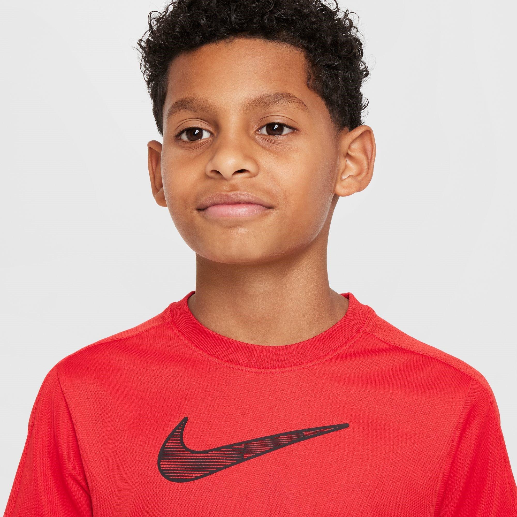 Uni.Red/Black - Nike - Trophy 23 Juniors Dri-FIT Performance T-Shirt - 3