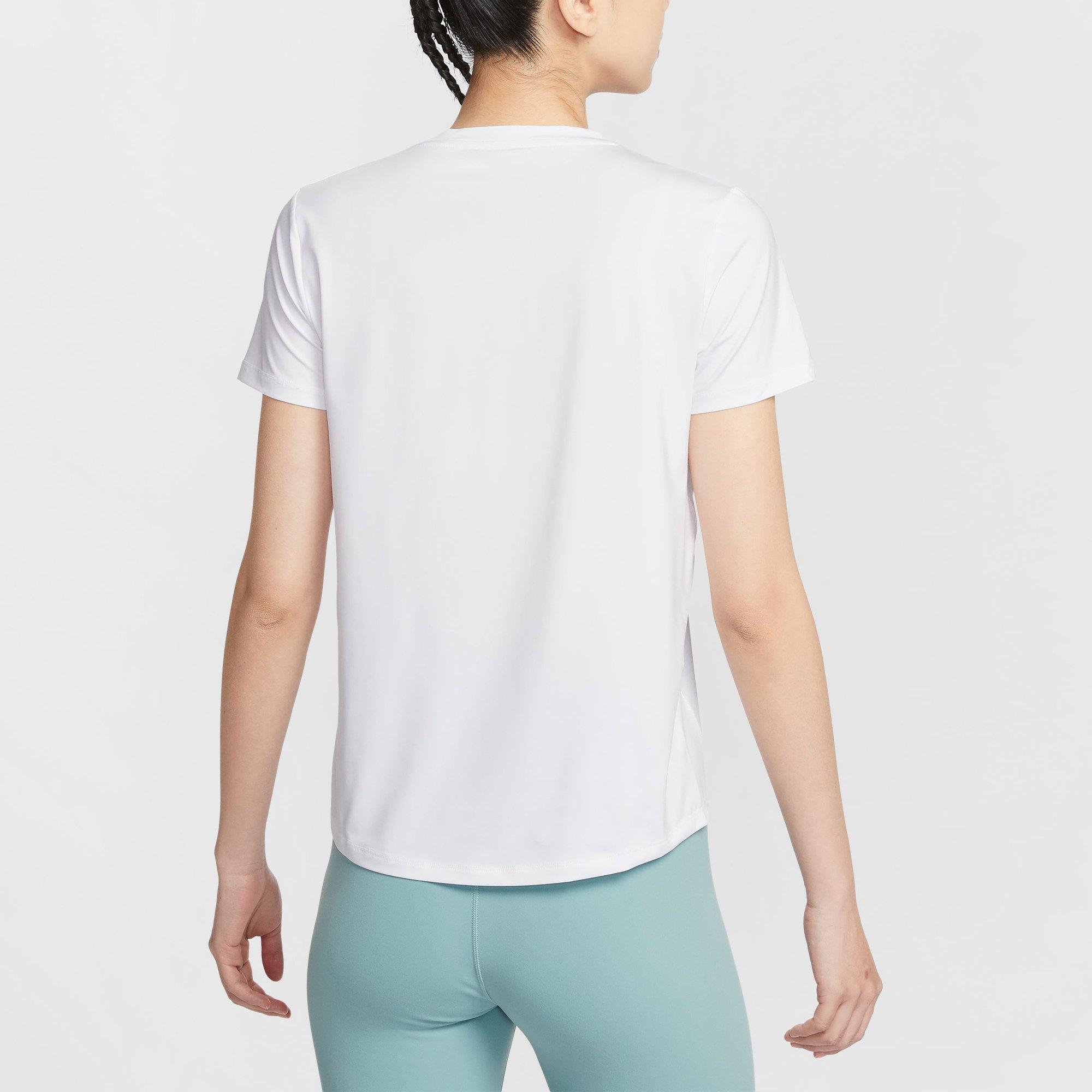 White/Black - Nike - Dri FIT Classic Womens Performance T-Shirt - 2