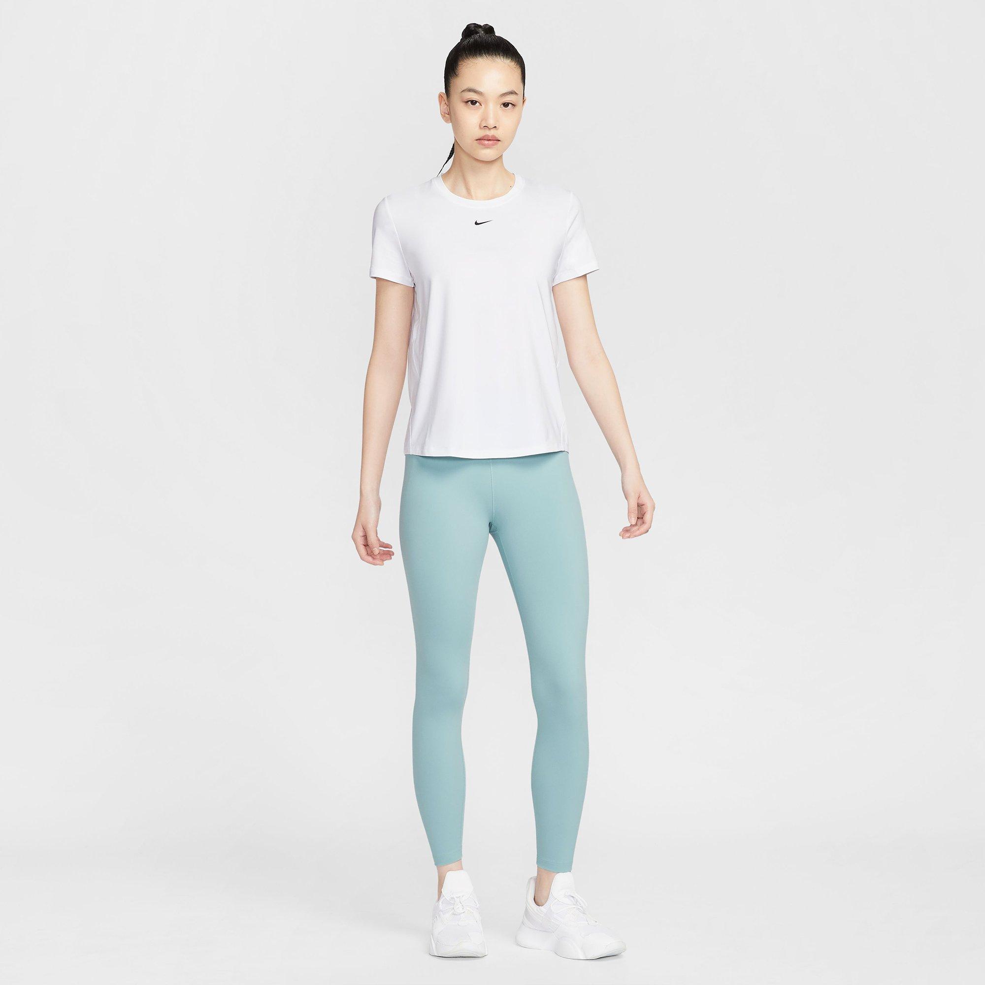 White/Black - Nike - Dri FIT Classic Womens Performance T-Shirt - 6
