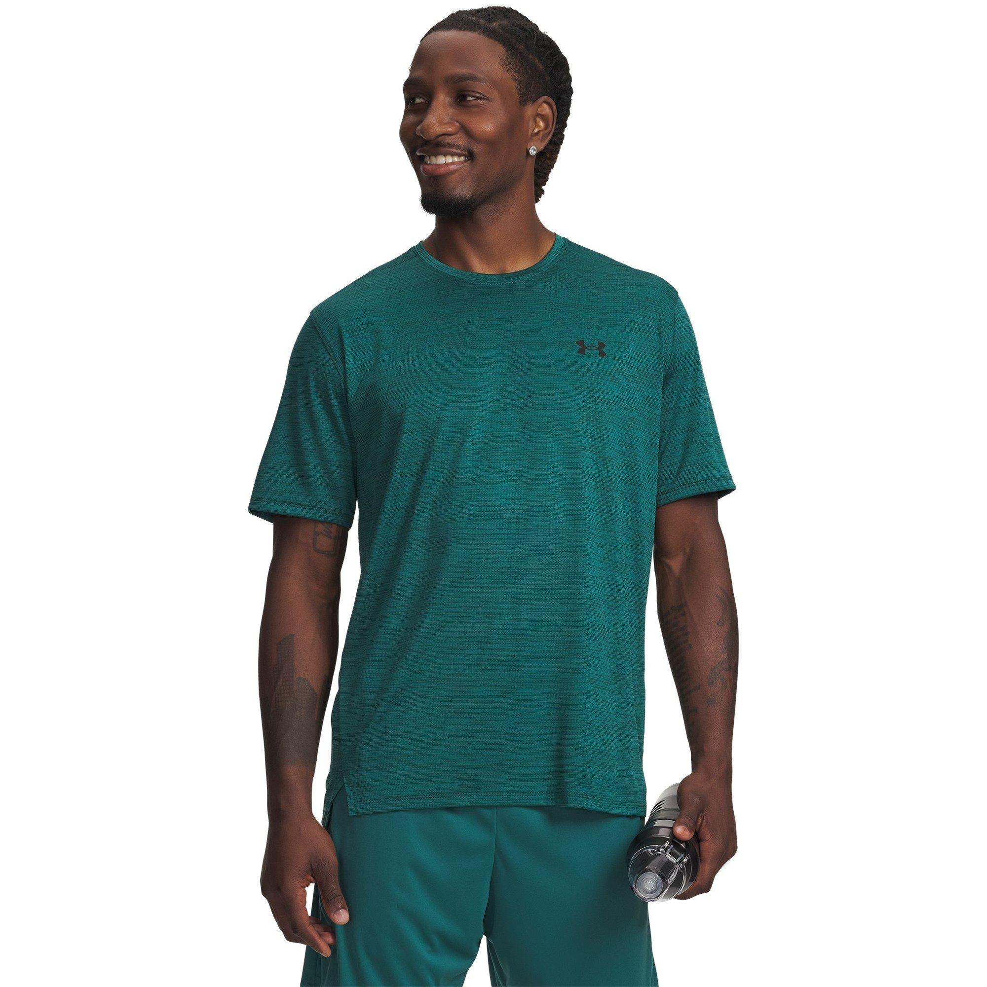 Rack Green/Blk - Under Armour - Tech Vent Short Sleeve T-Shirt Mens - 1