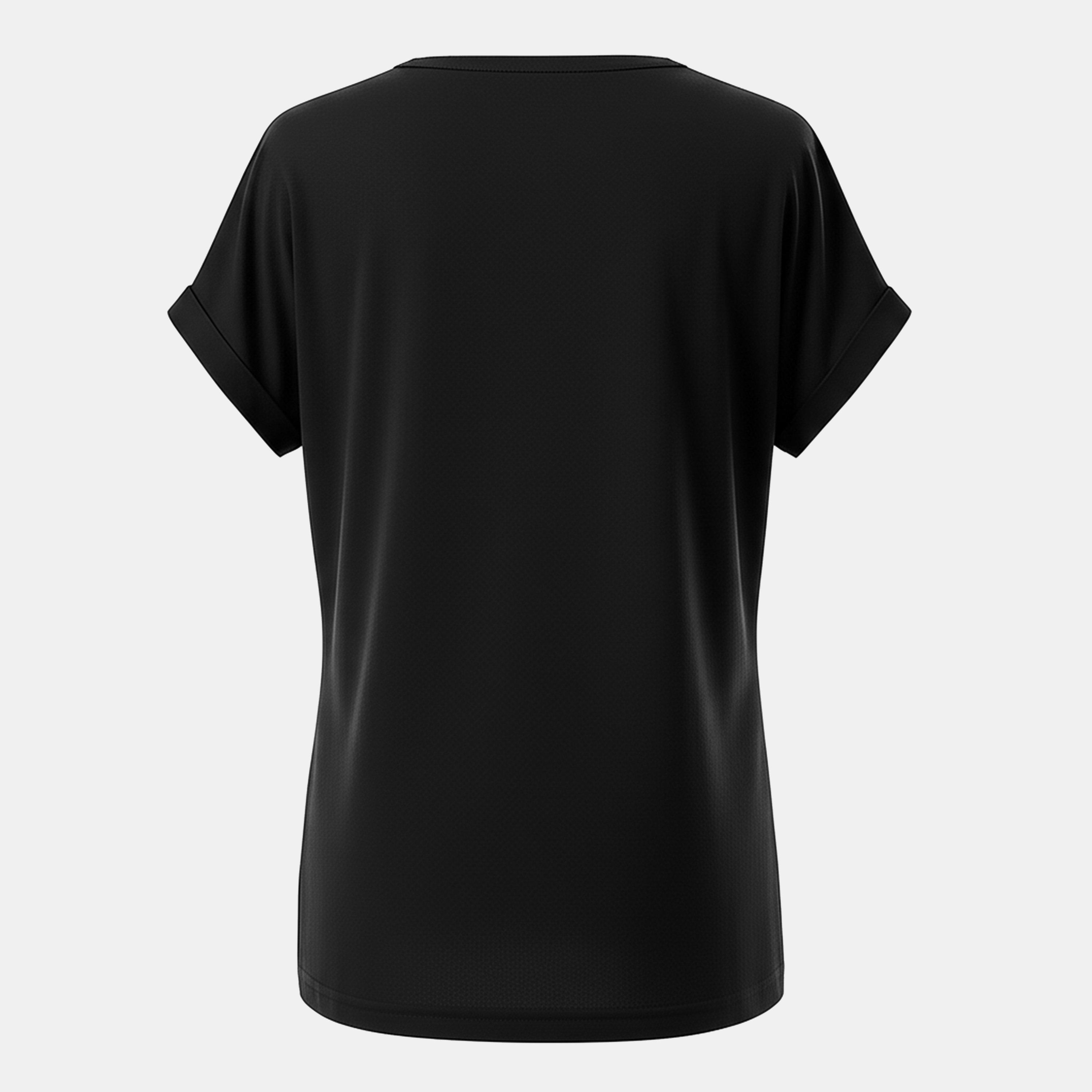 Schwarz - USA Pro - Short Sleeve Sports T-Shirt Womens - 2