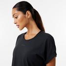 Noir - USA Pro - USA Short Sleeve Sports T-Shirt Womens - 3