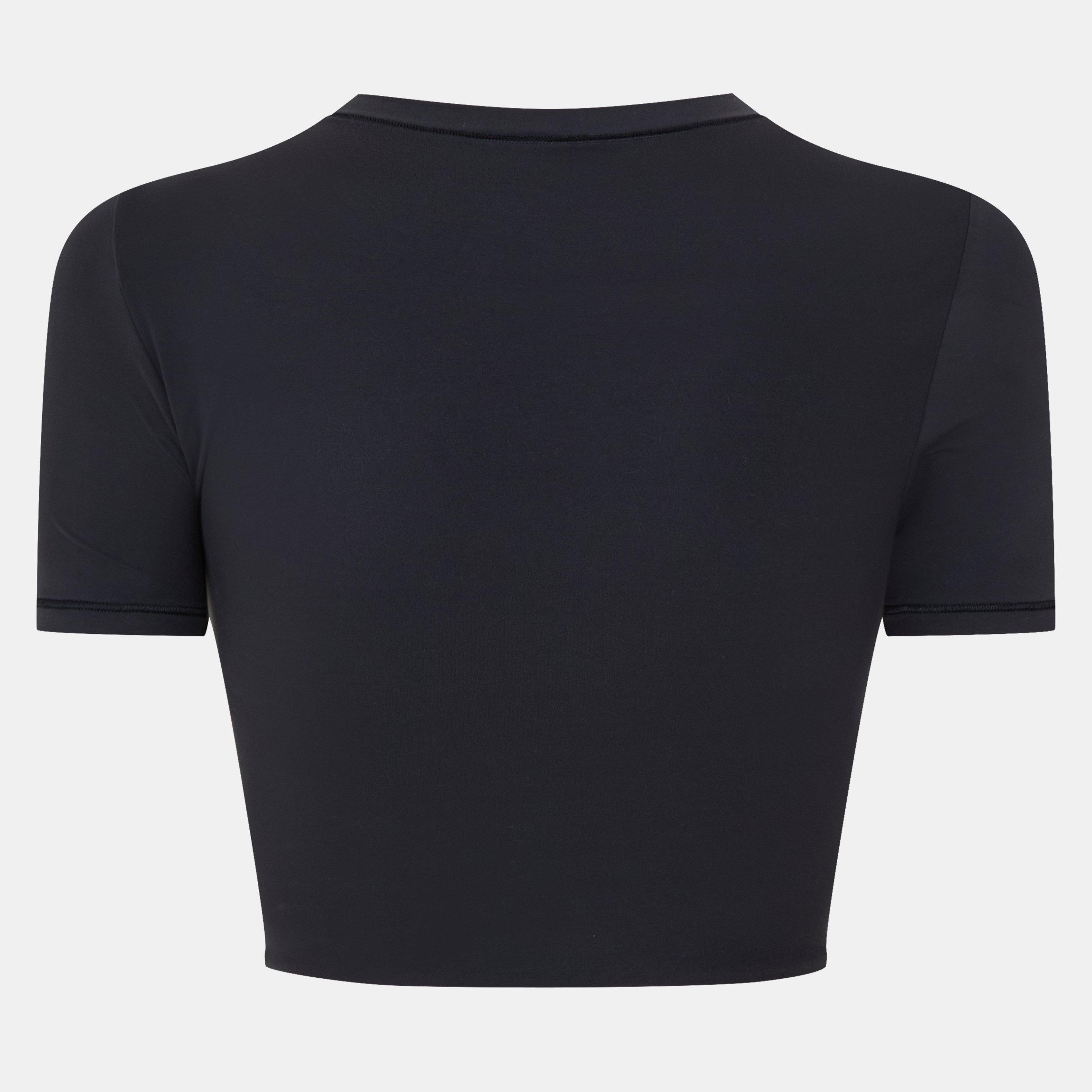 Black - Lululemon - Ultra-Soft Nulu Crop Top - 2