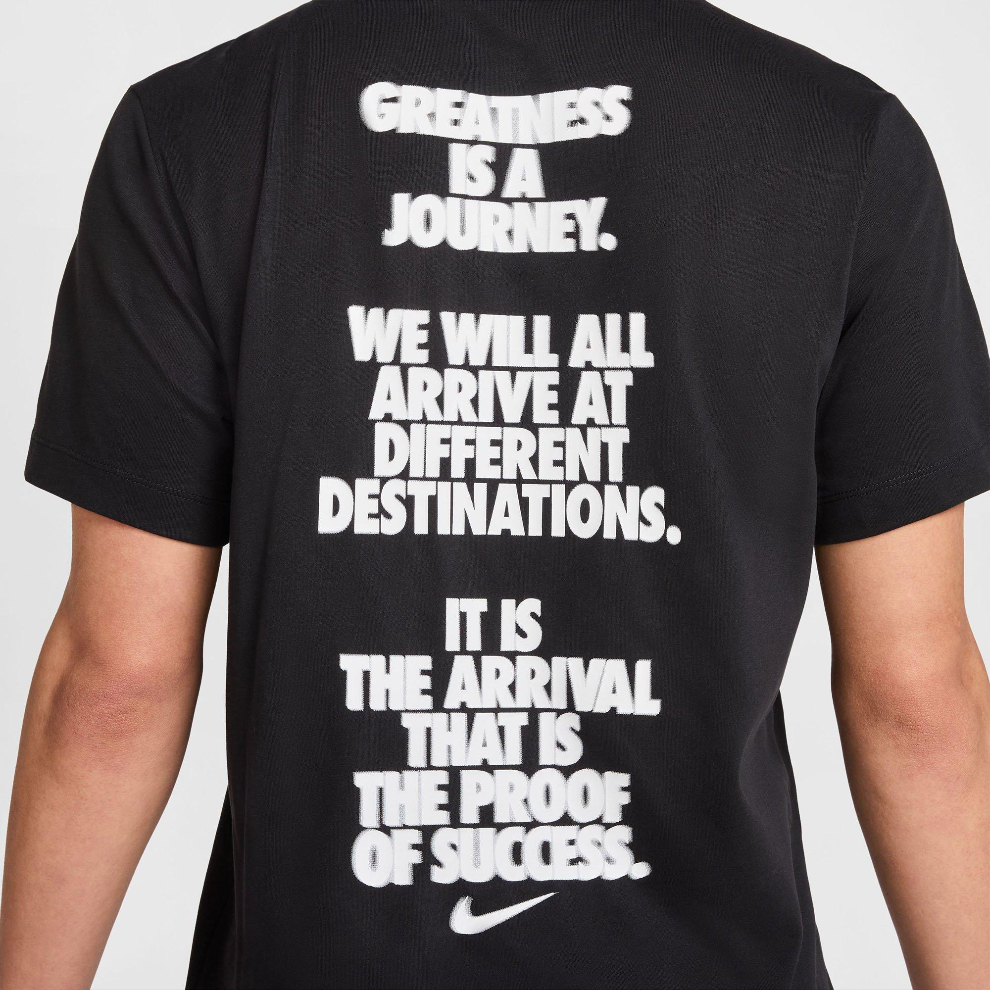 Black - Nike - Graphic Mens Dri-FIT Performance T-Shirt - 4