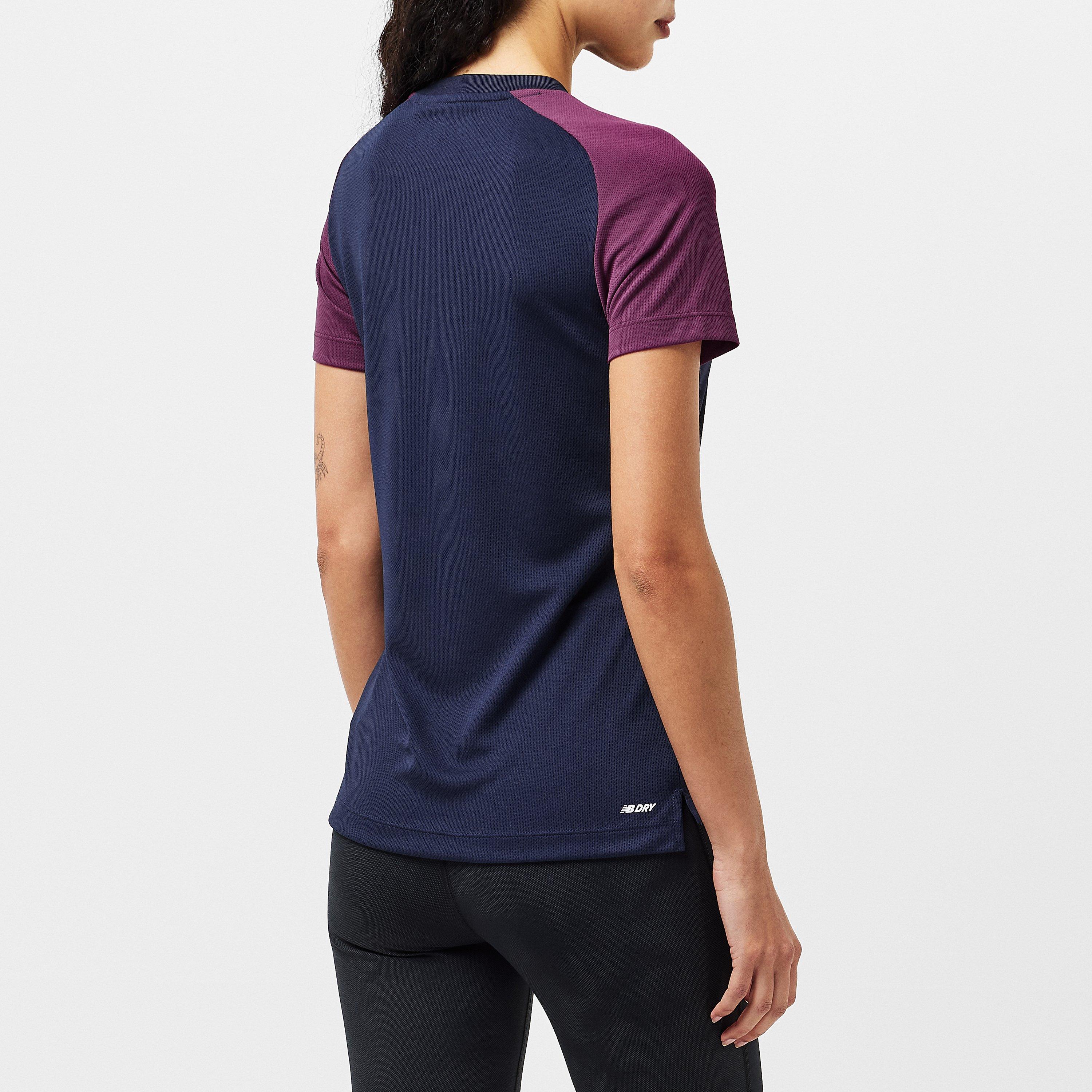 Meerkleurig - New Balance - Short-Sleeve Performance Gym Top - 4