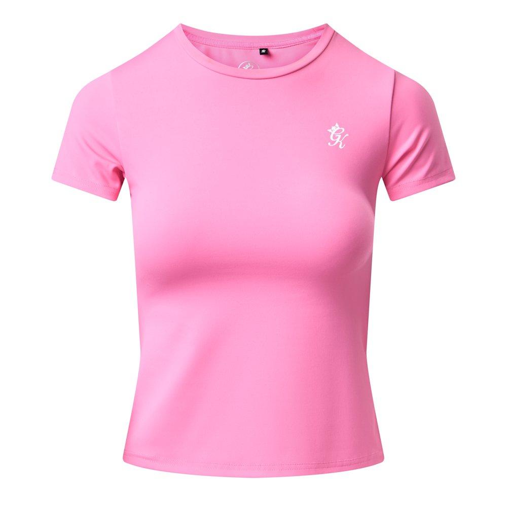 Anjerroze - Gym King - Gym King 365 Cap Sleeve Tee - Carnation Pink - 1