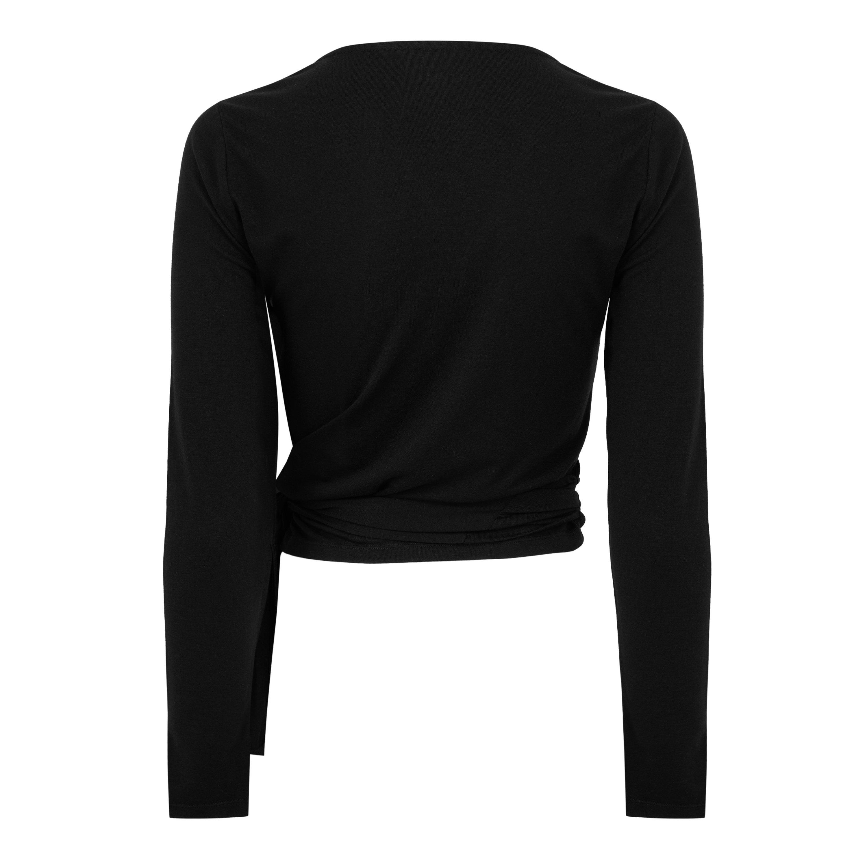 Negro - USA Pro - USA Ballet Wrap Top Ld64 - 2
