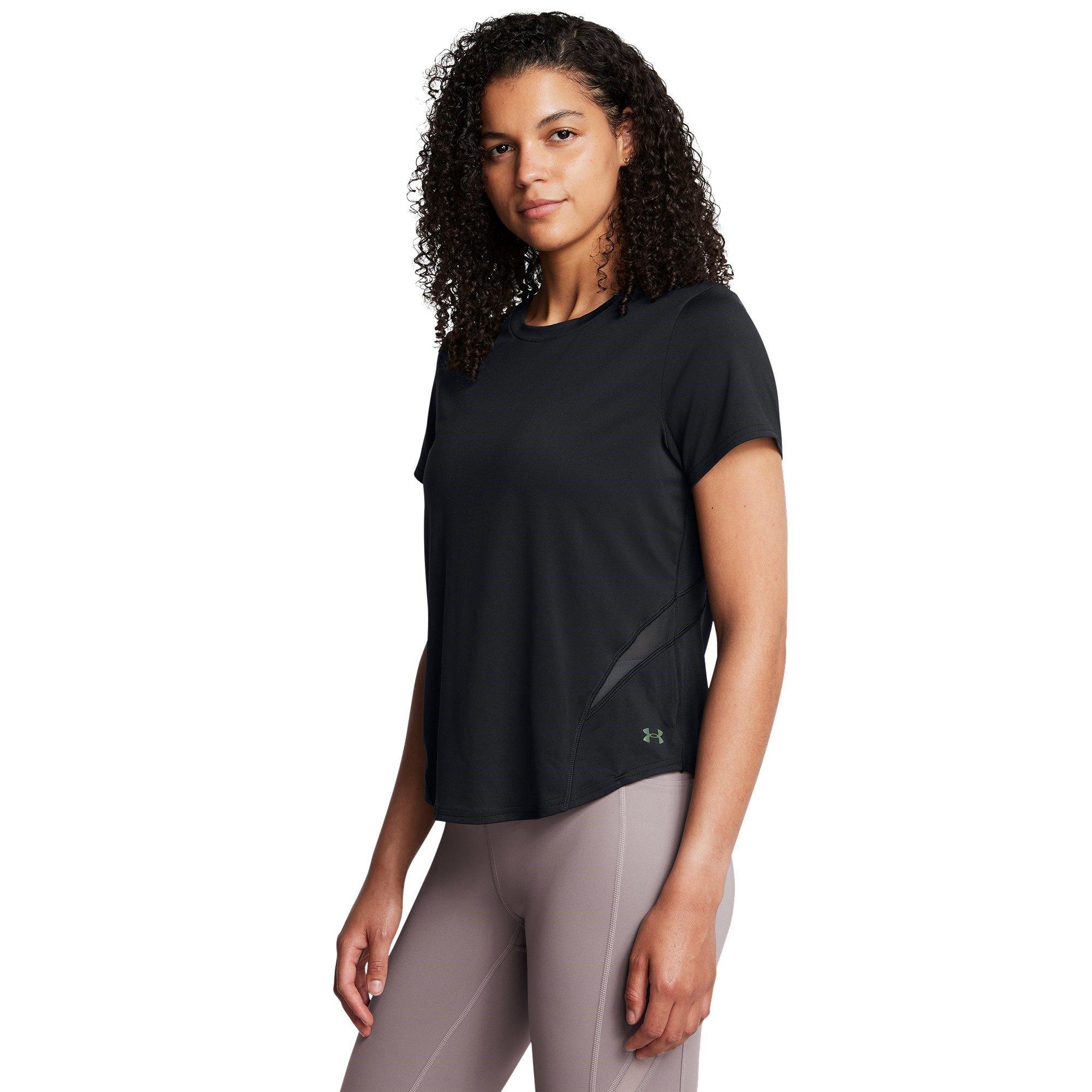 Zwart - Under Armour - Short-Sleeve Performance Gym Top - 3