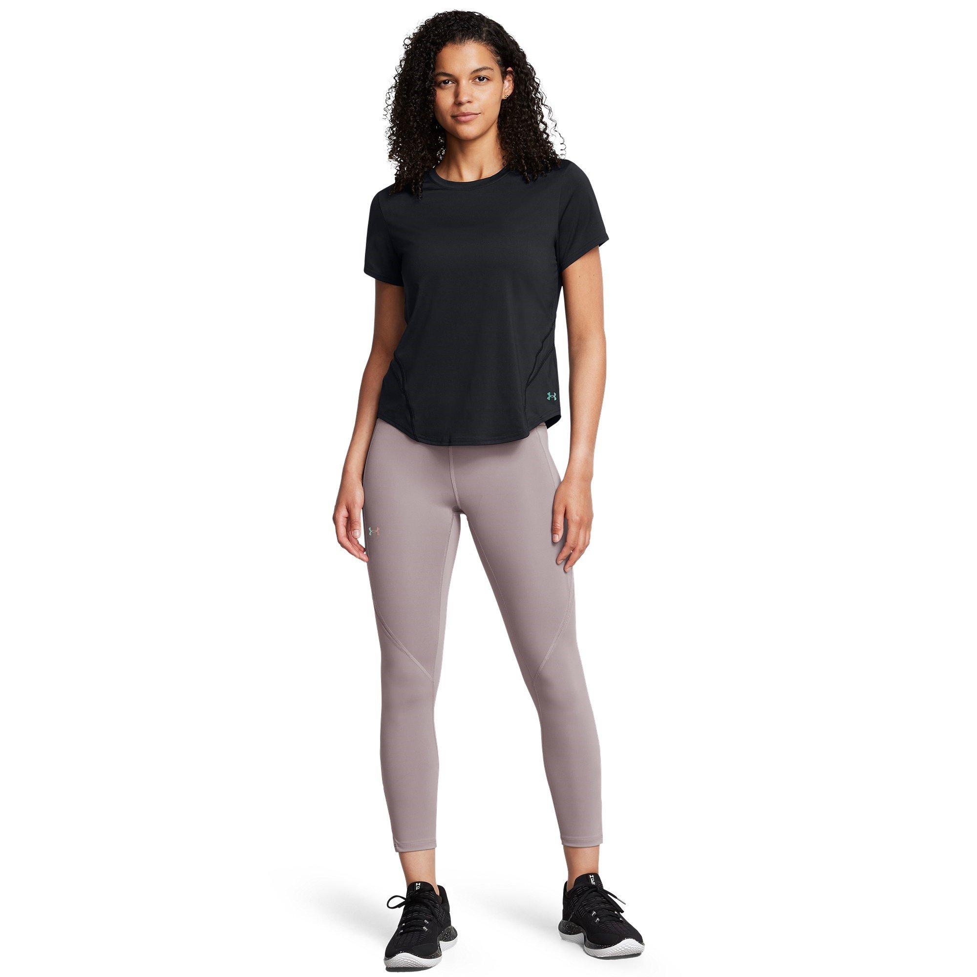 Zwart - Under Armour - Short-Sleeve Performance Gym Top - 5