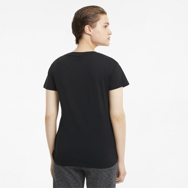Noir/Blanc - laranja puma - Urban Sports T Shirt Ladies - 3