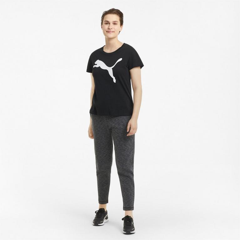 Noir/Blanc - laranja puma - Urban Sports T Shirt Ladies - 4