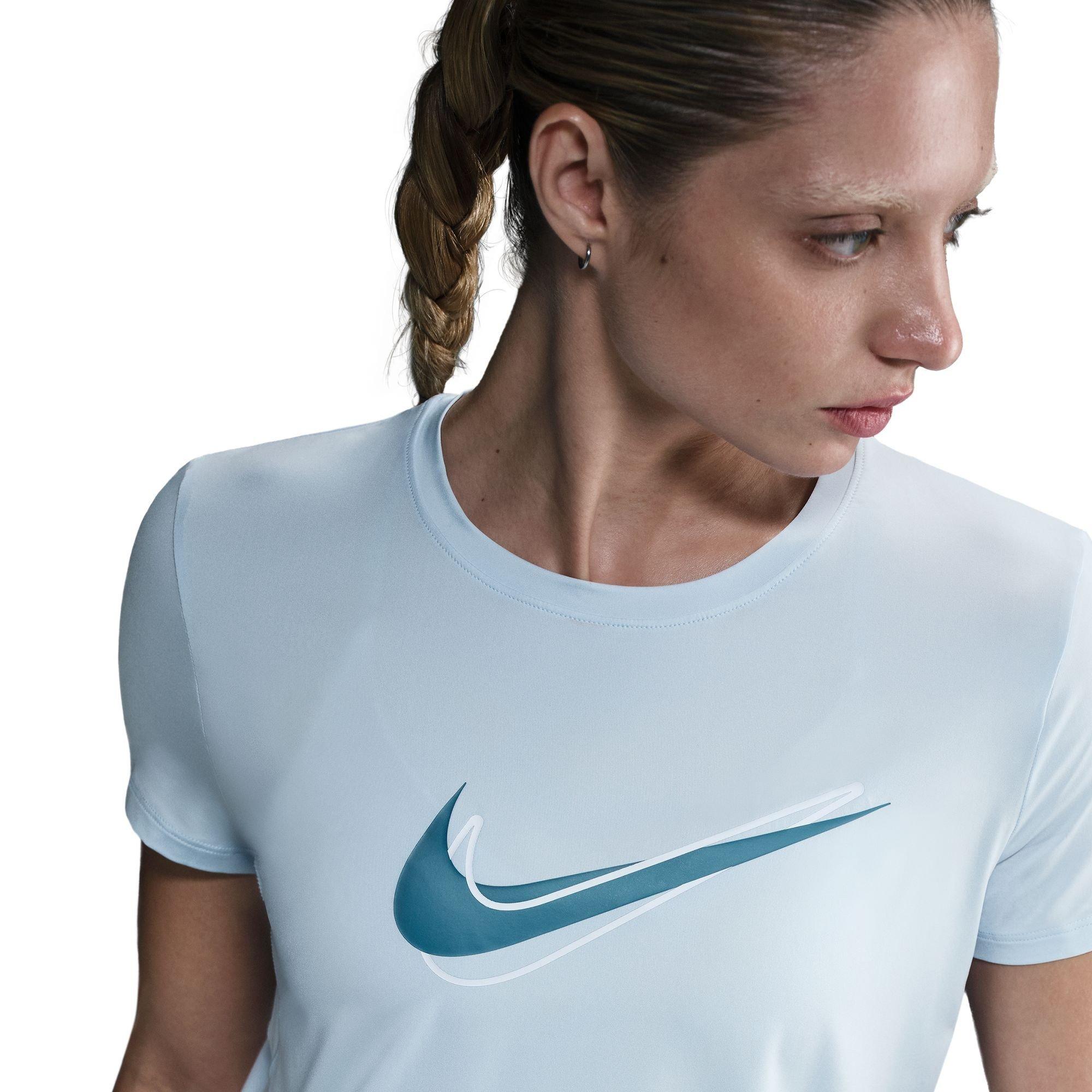 Blå Tint - Nike - Nike W Nk 1 Swsh Hbr Ld99 - 5