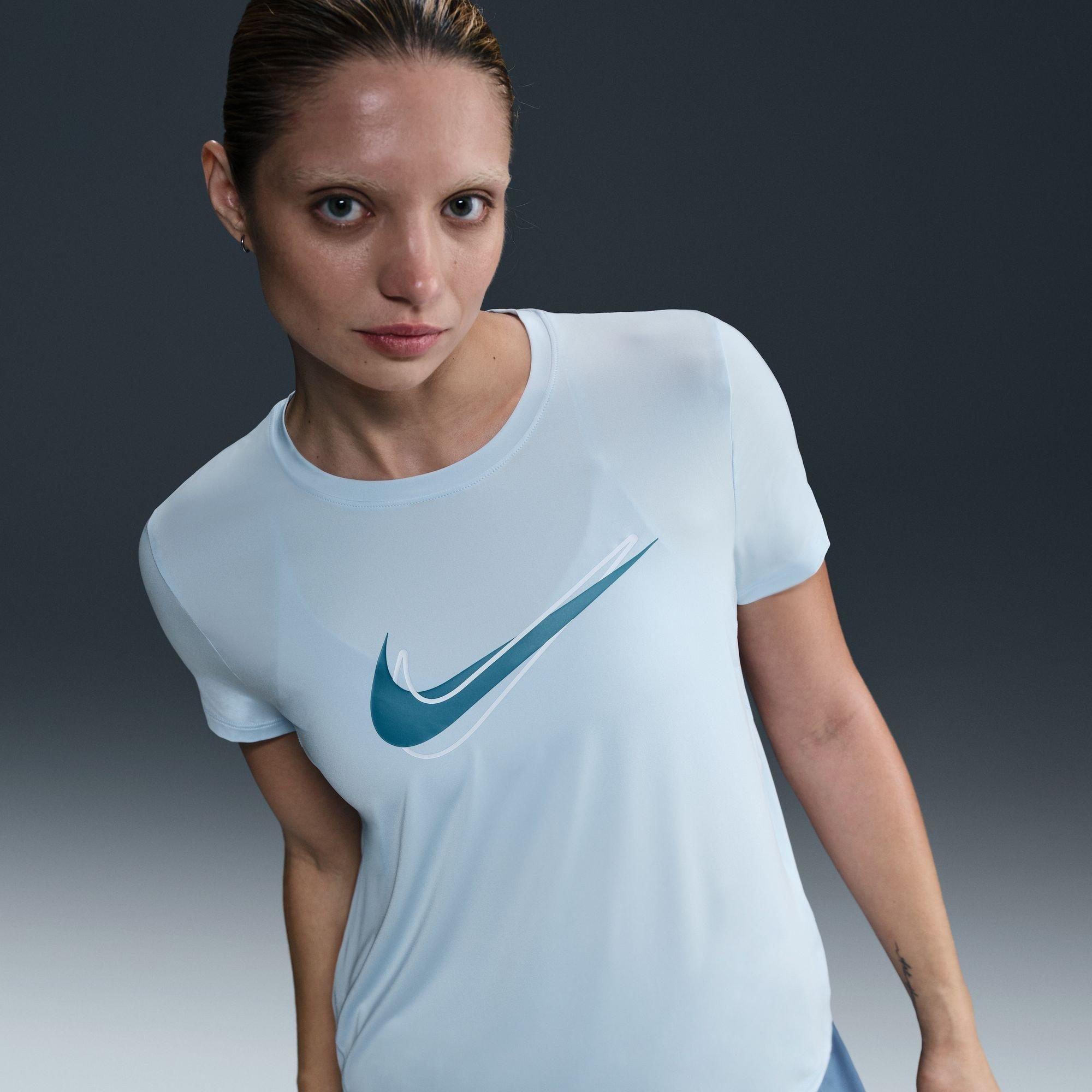 Blå Tint - Nike - Nike W Nk 1 Swsh Hbr Ld99 - 6