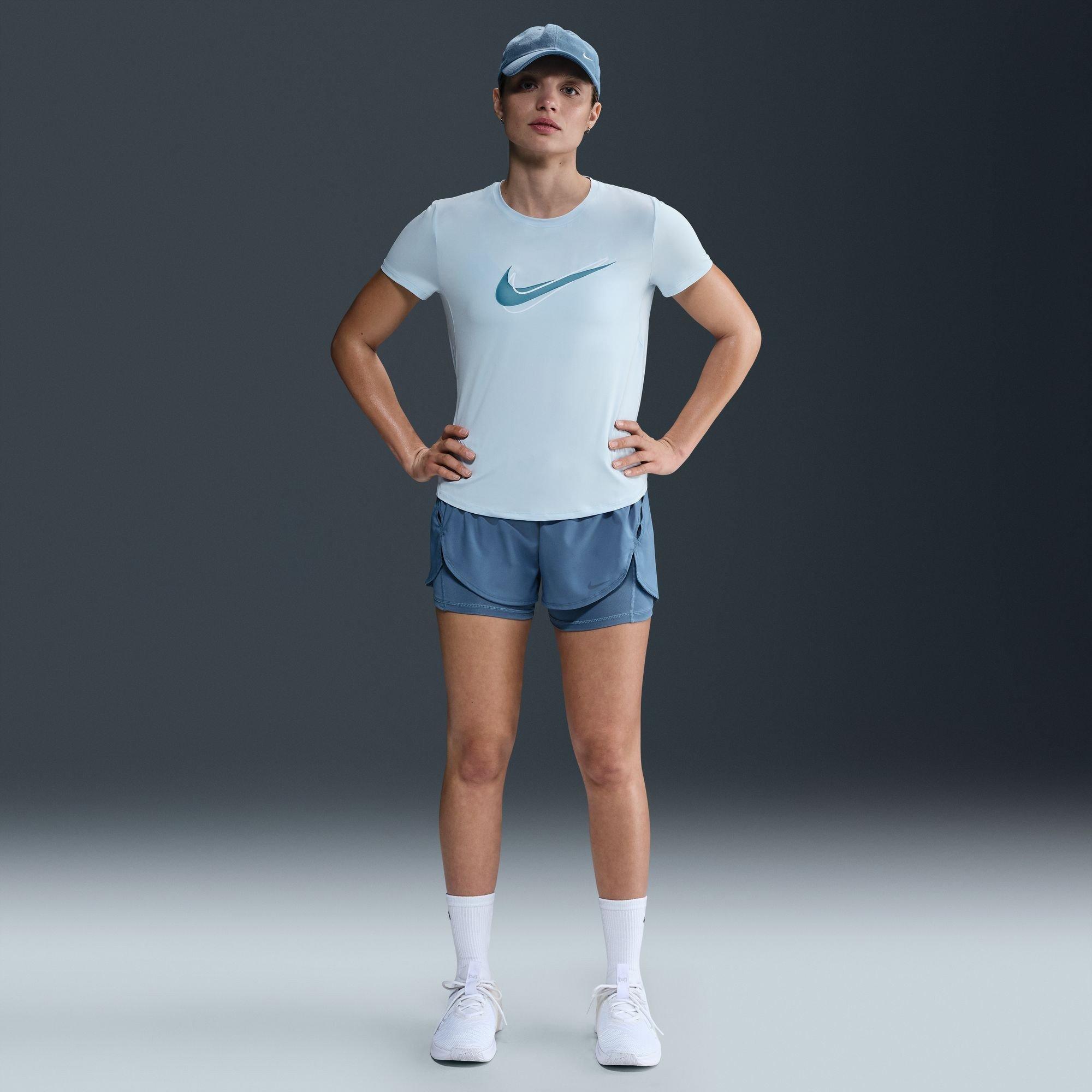Blå Tint - Nike - Nike W Nk 1 Swsh Hbr Ld99 - 7