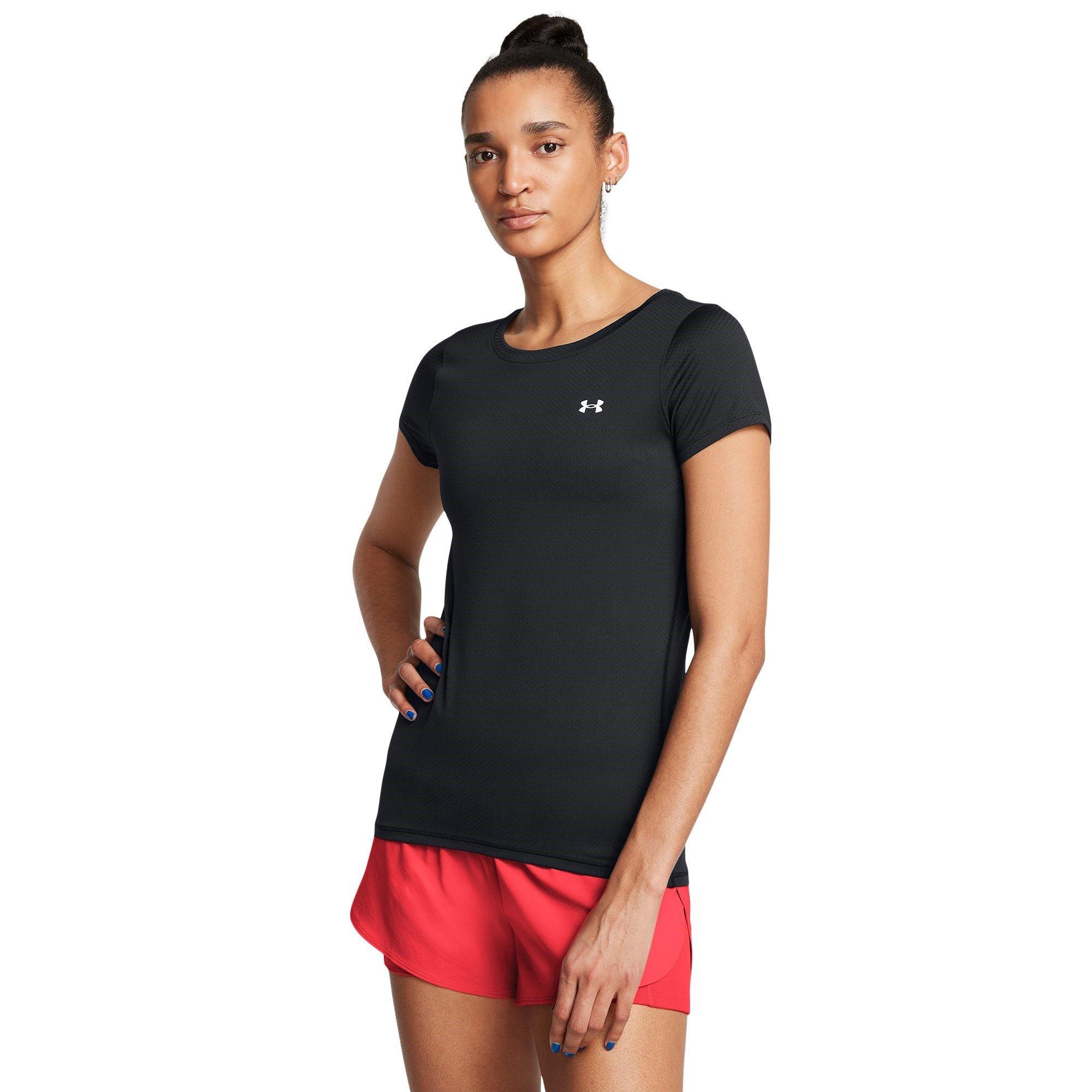 Black - Under Armour - HeatGear® Short Sleeve Tee Womens - 2