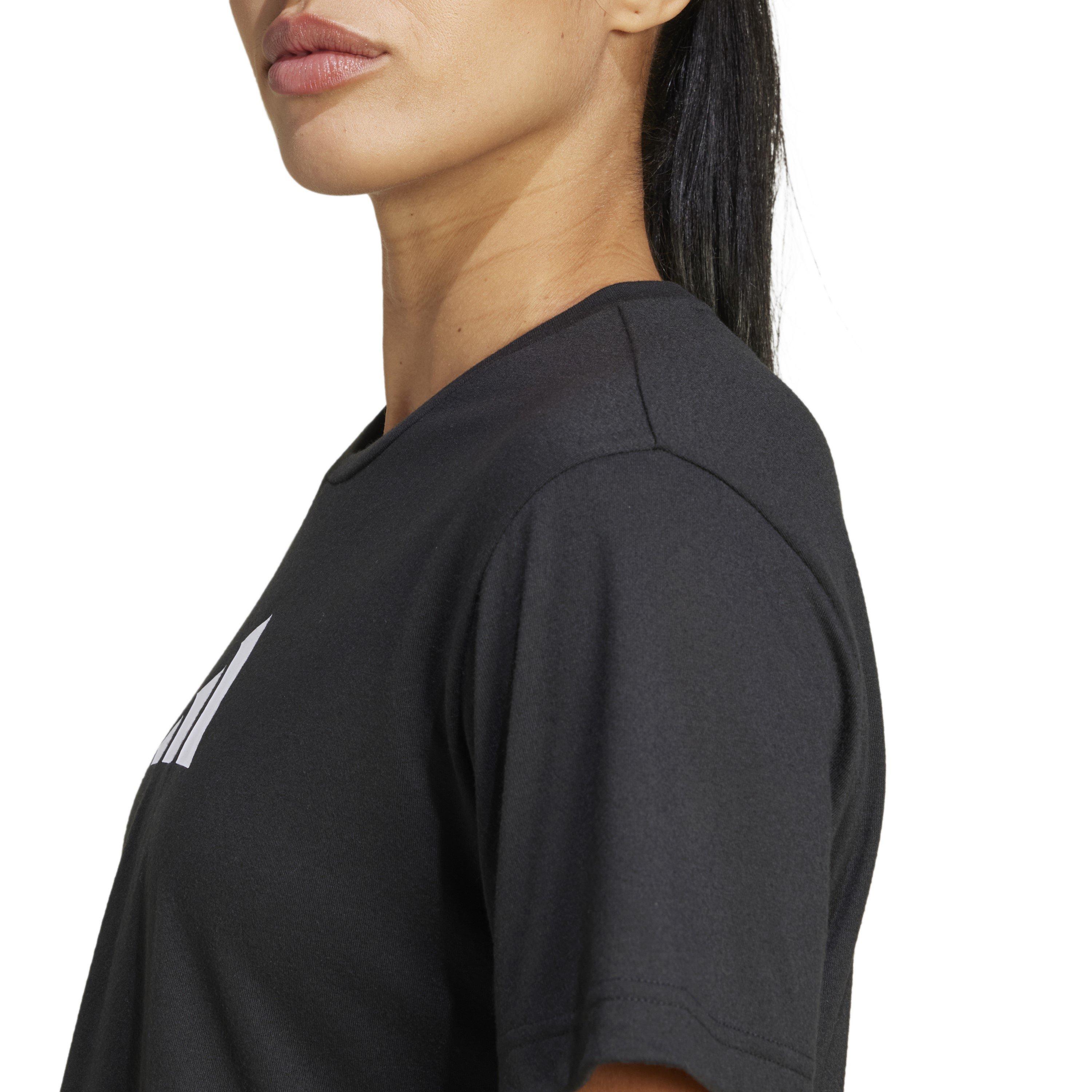 Black - adidas - Short Sleeve Performance Gym Top - 5