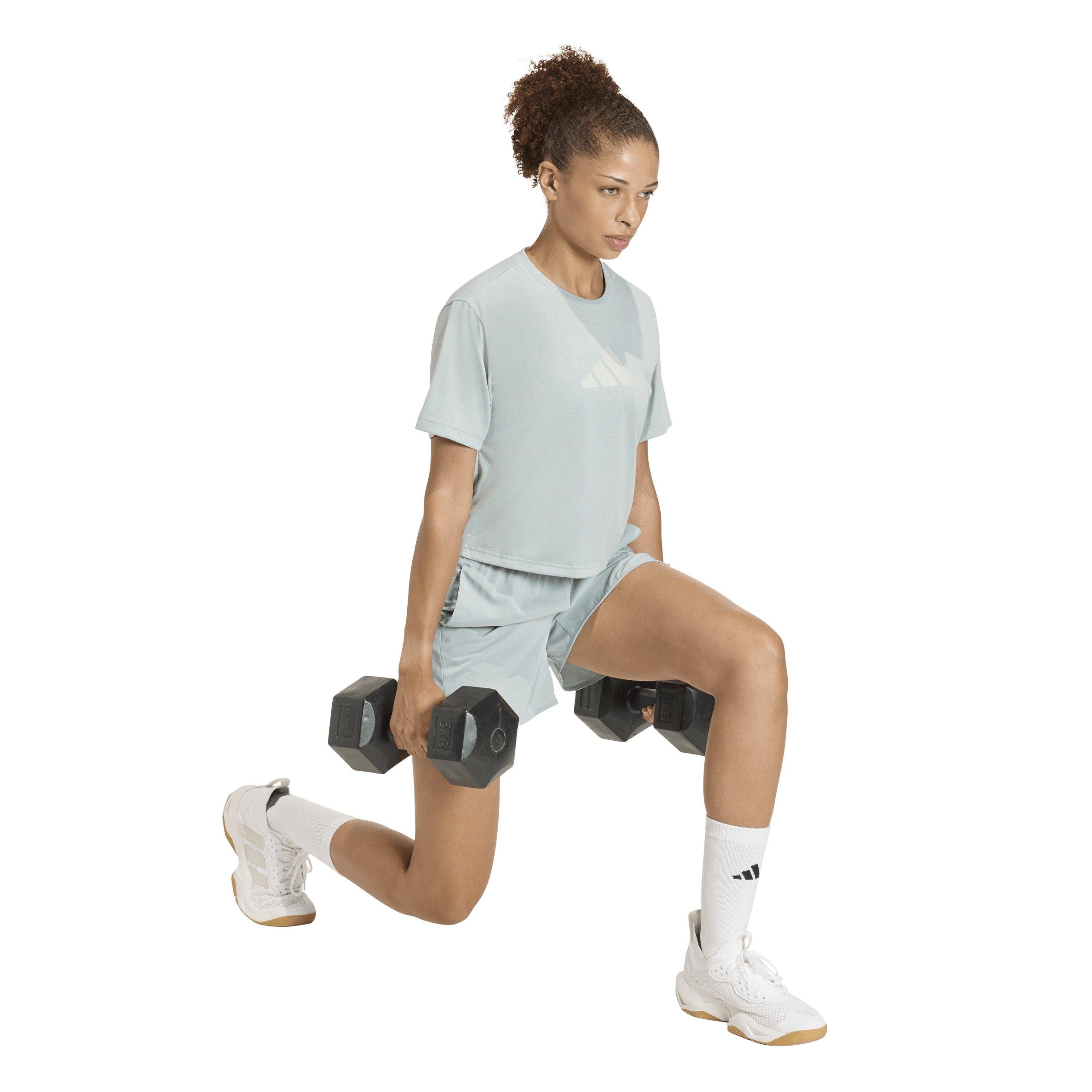 Wonder Sage - adidas - Women's Short Sleeve Performance Gym Top - 6
