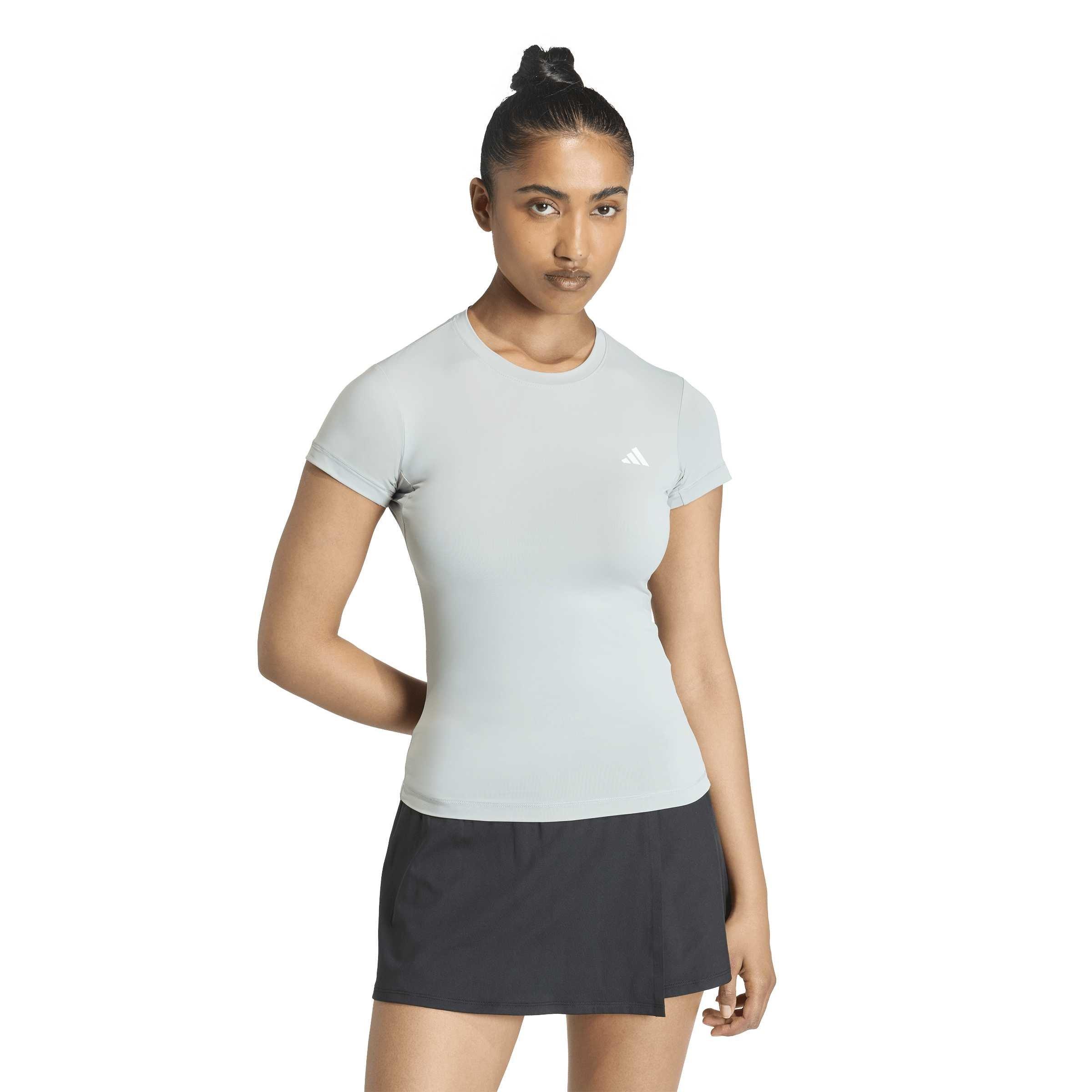 Black - adidas - Women's Short-Sleeve Performance Training T-Shirt - 2