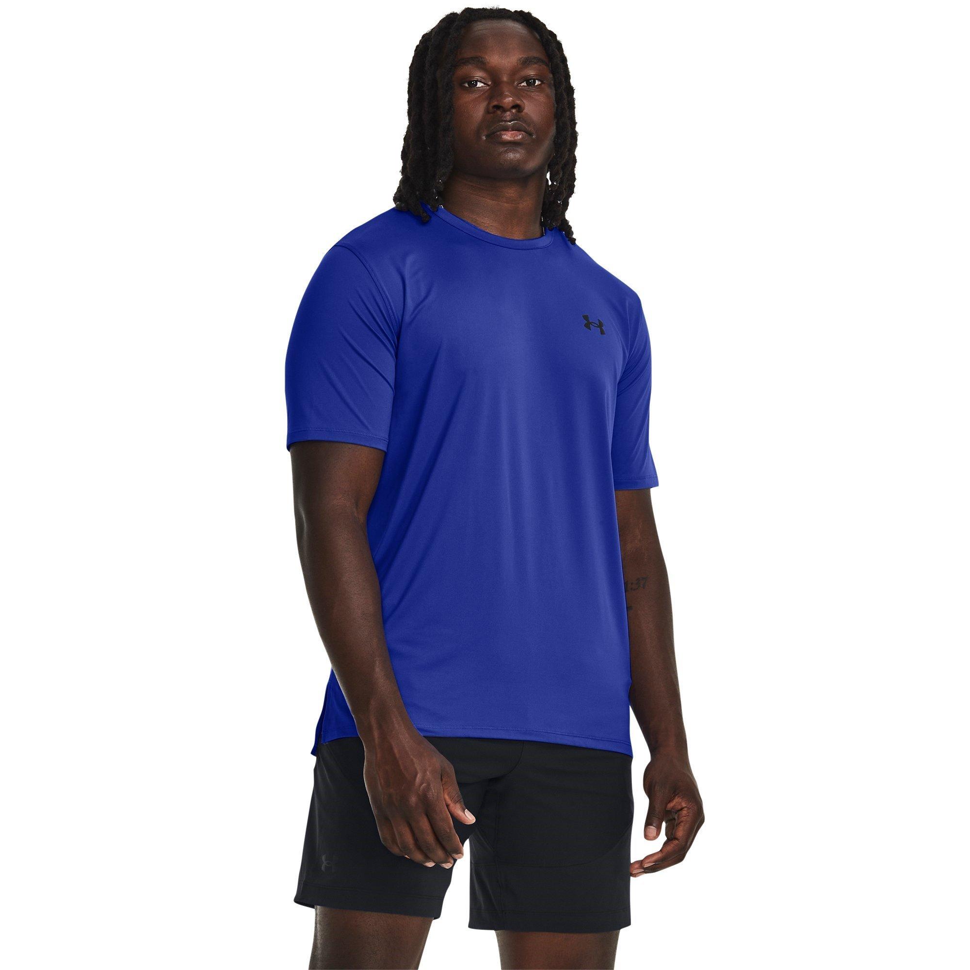 Team Royal/Blk - Under Armour - Motion Short-Sleeve Performance Gym Top - 2