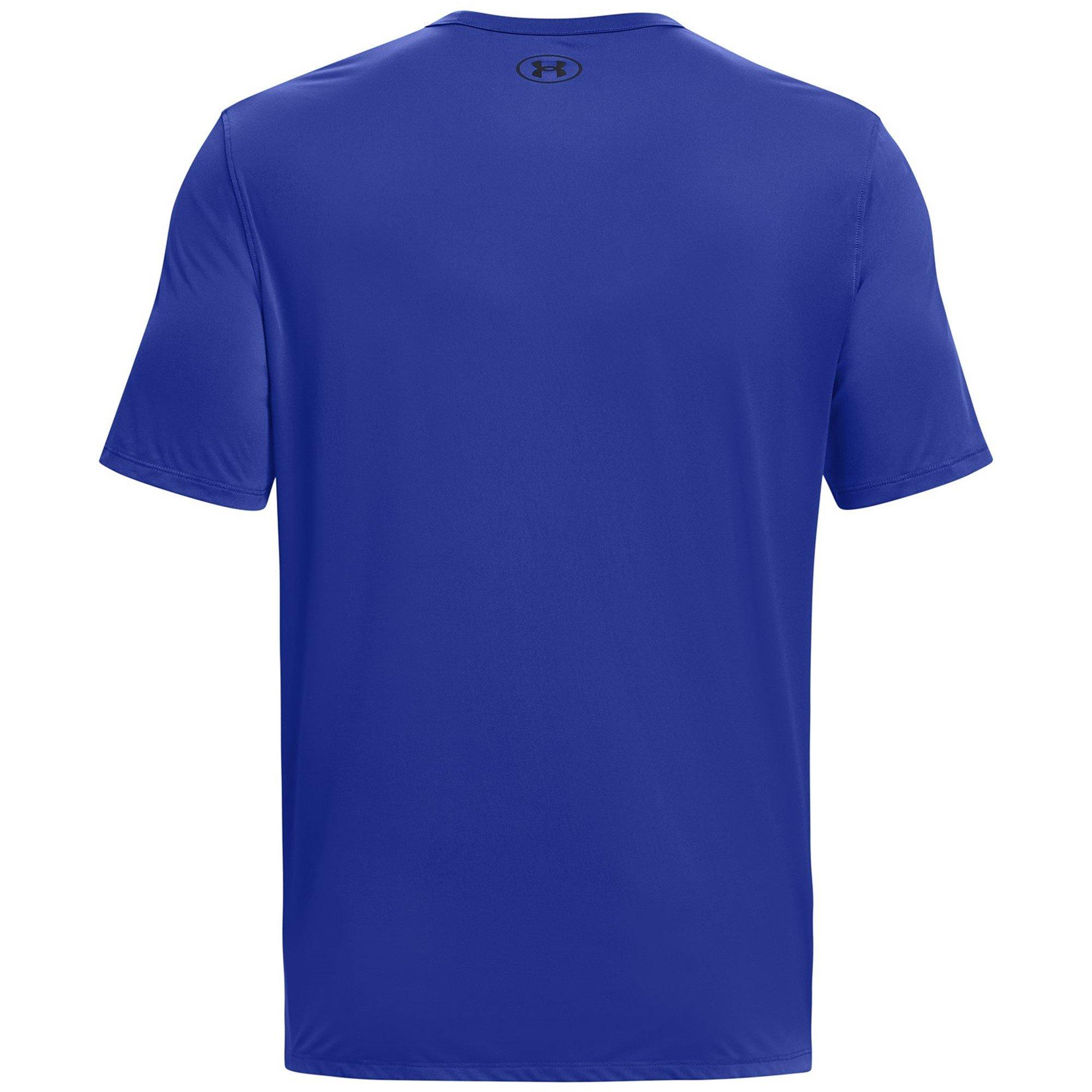 Team Royal/Blk - Under Armour - Motion Short-Sleeve Performance Gym Top - 6