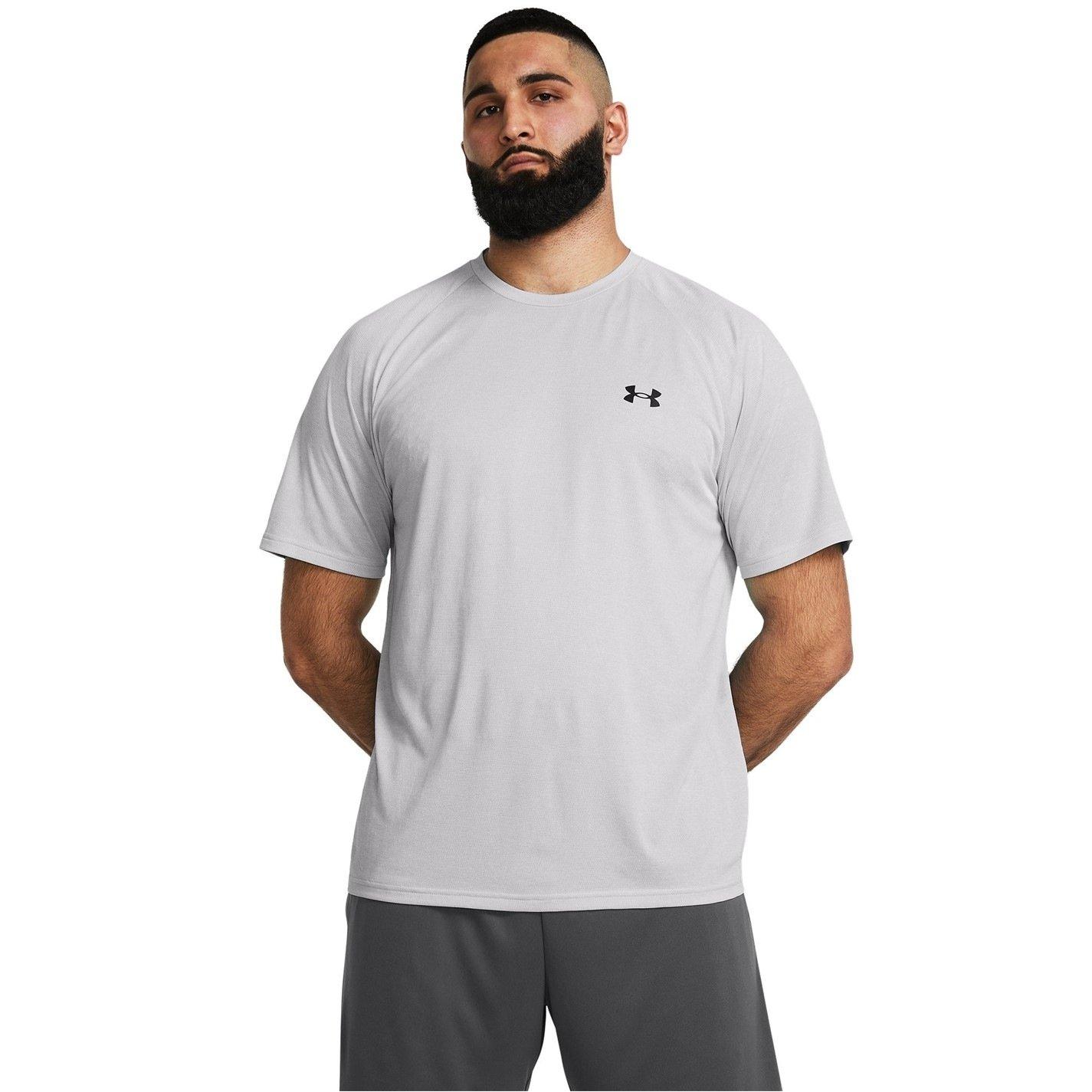 Halo Gray/Black - Under Armour - Velocity Short Sleeve T-Shirt Mens - 1