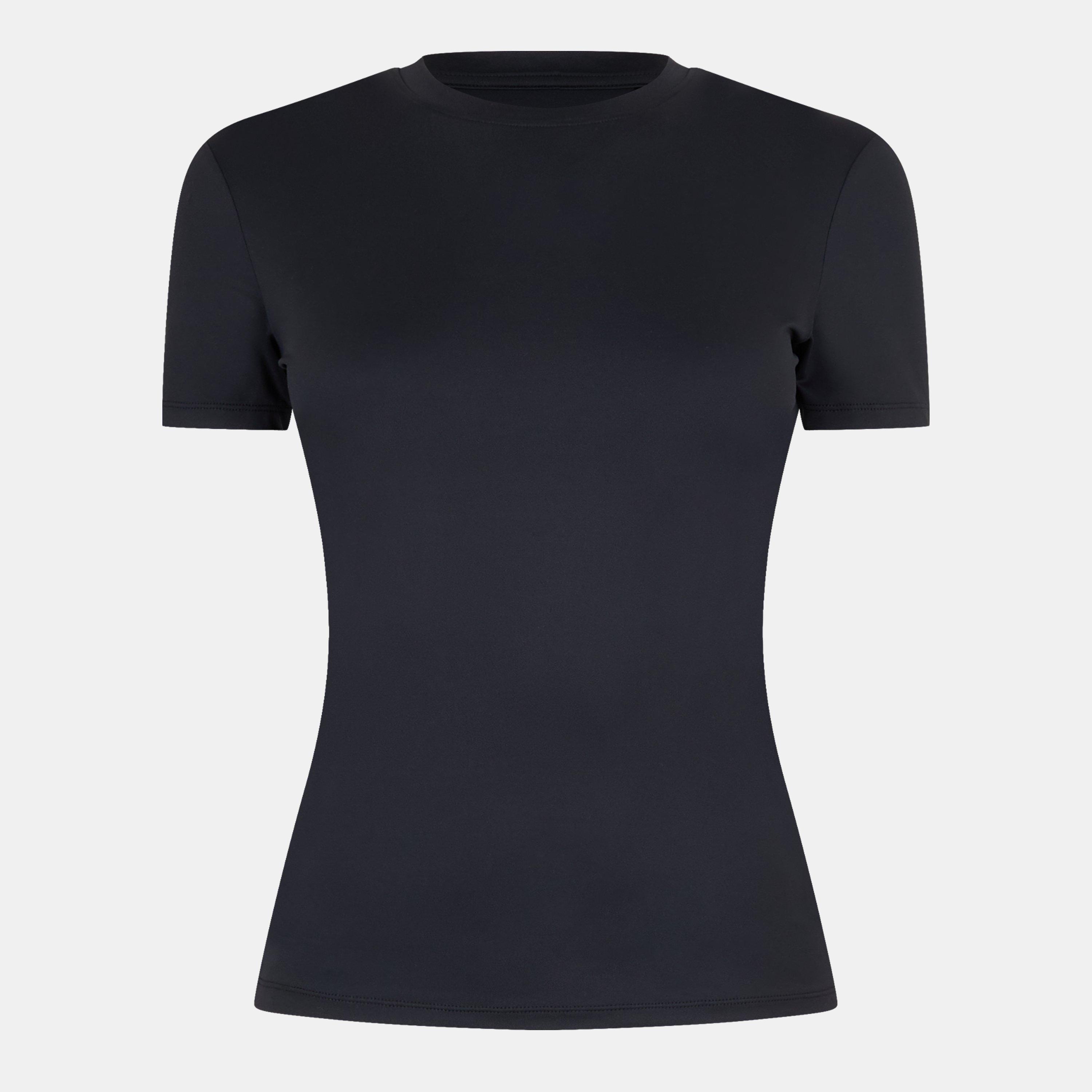 Usa Pro Women's Essential Tee - Black - 12 (40)