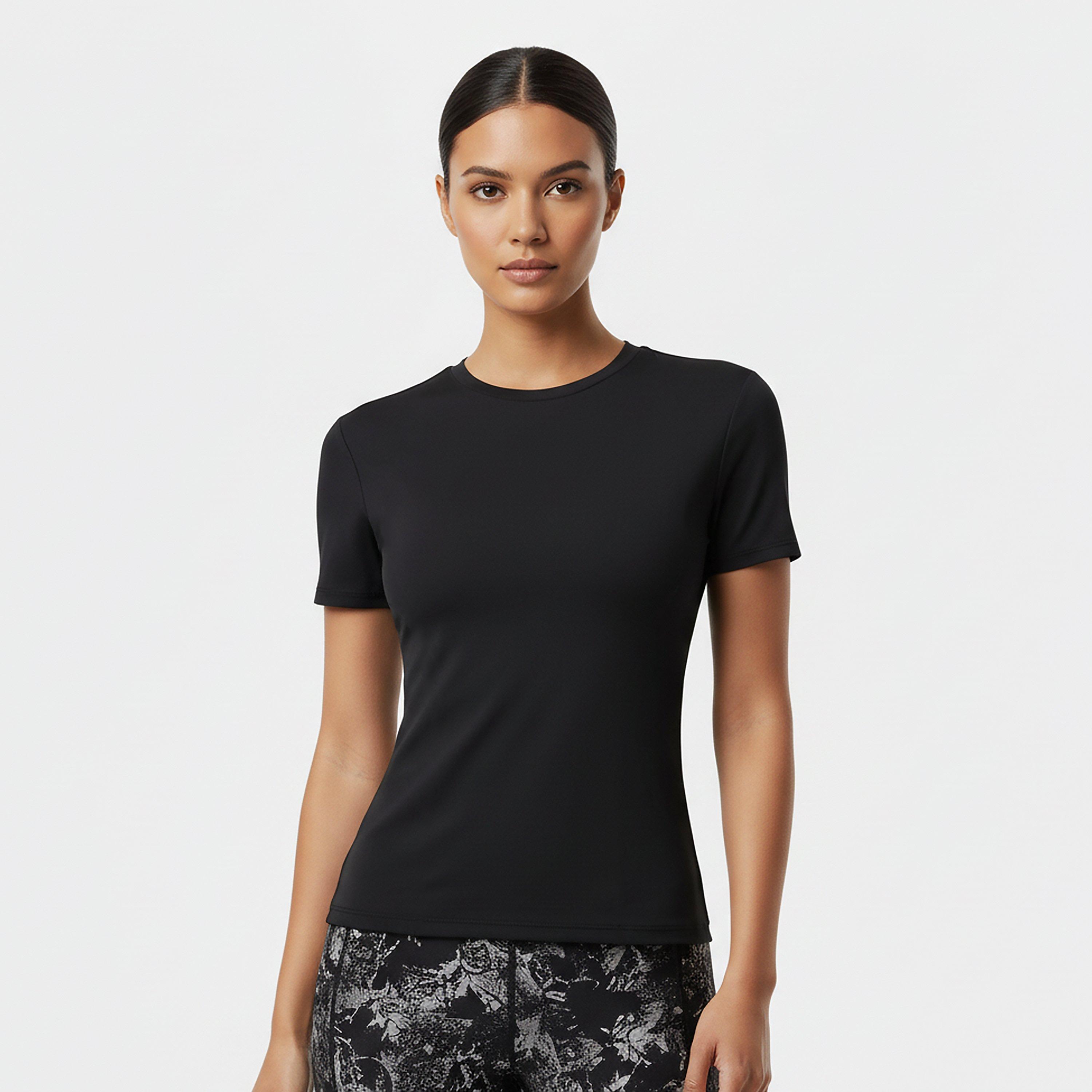 Black - USA Pro - Essential Tee Womens - 3