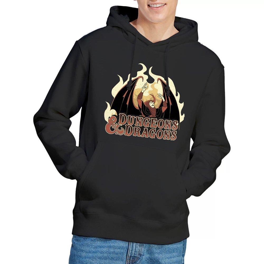 Black - Hasbro - Dungeons & Dragons Venger Pullover Hoodie Black - 1