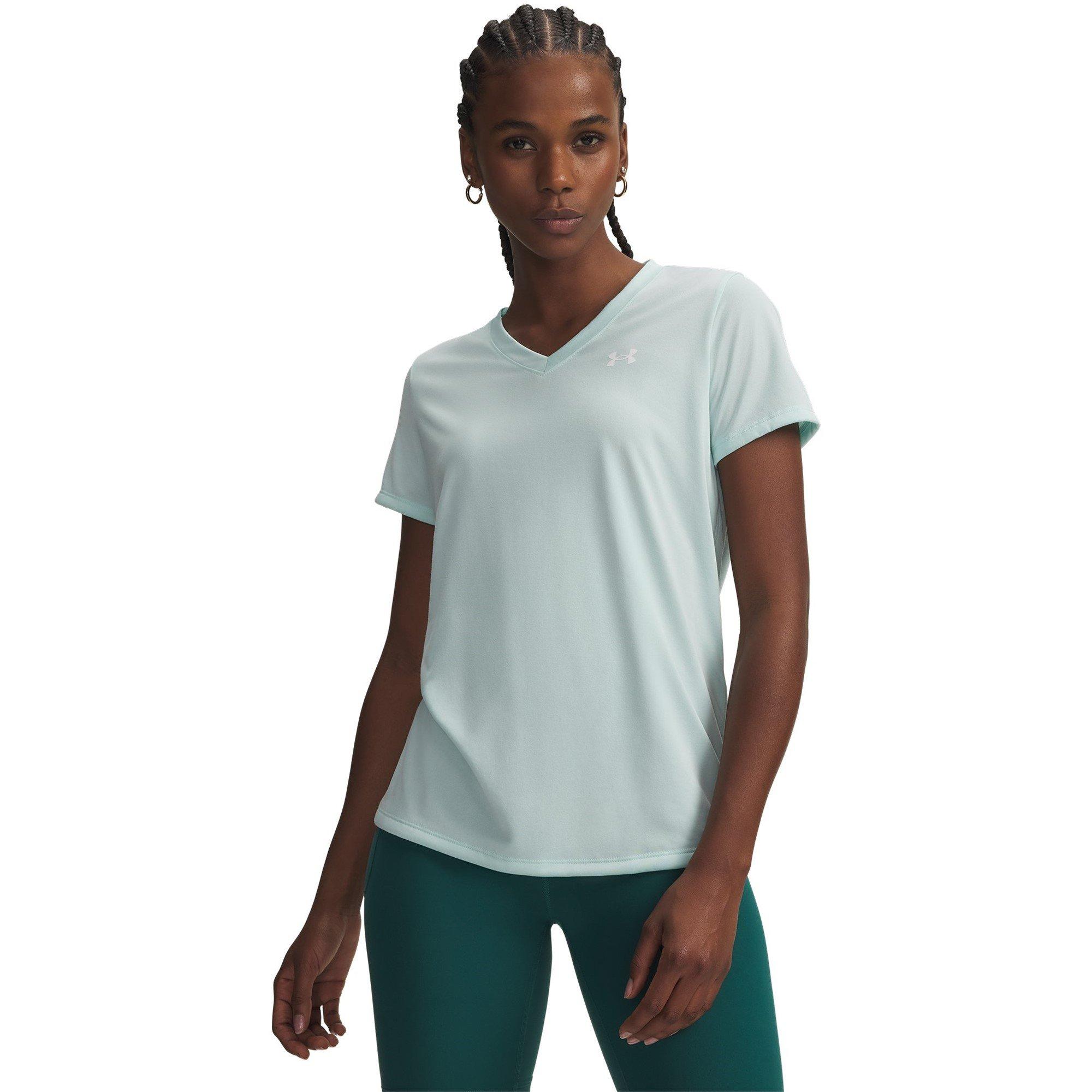 Under Armour Tech™ V-neck Short Sleeve Womens In Refresh Mint