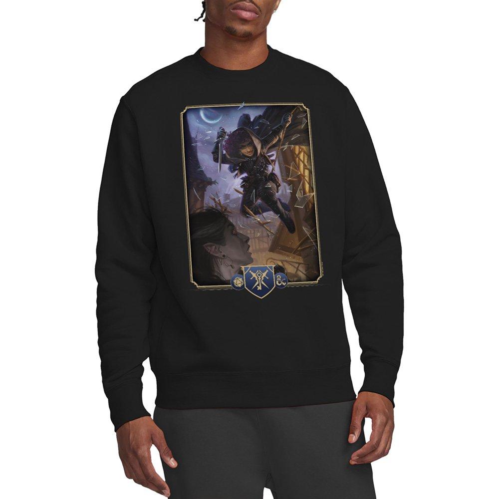 Black - Hasbro - Dungeons & Dragons - 2024 Rogue Key Art Sweatshirt - 1