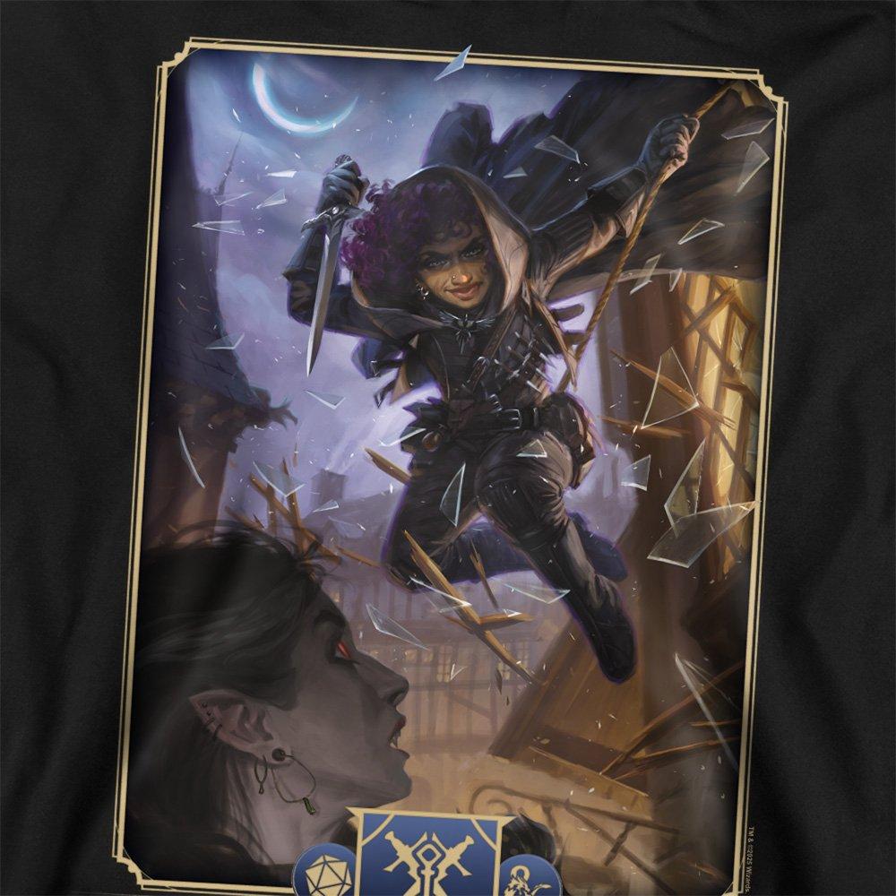Black - Hasbro - Dungeons & Dragons - 2024 Rogue Key Art Sweatshirt - 2