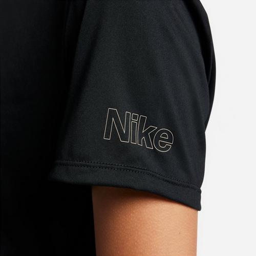Black/Khaki - Nike - Dri FIT One Womens Performance T Shirt - 4