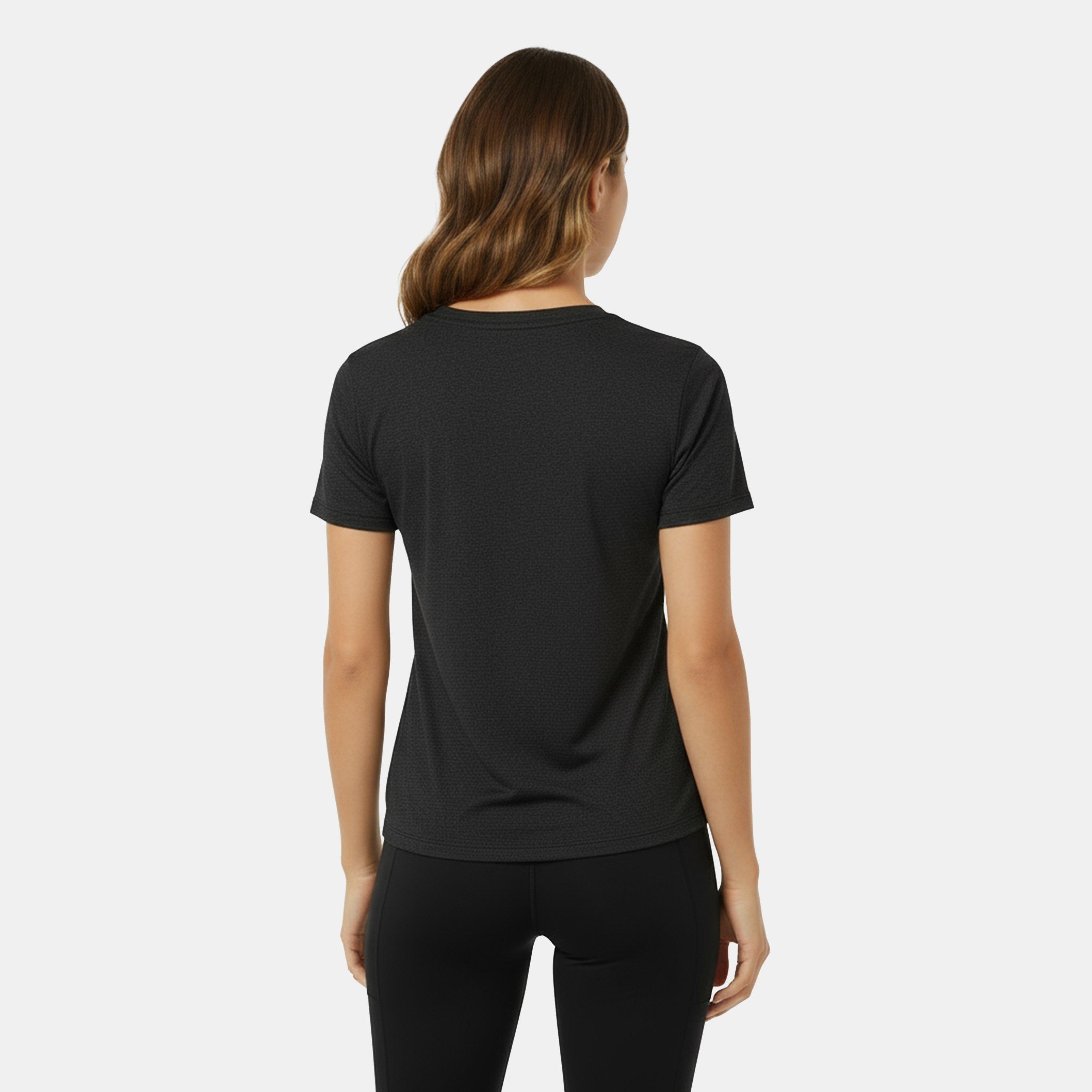 Black - USA Pro - Pro Tech V Tee Ladies - 4
