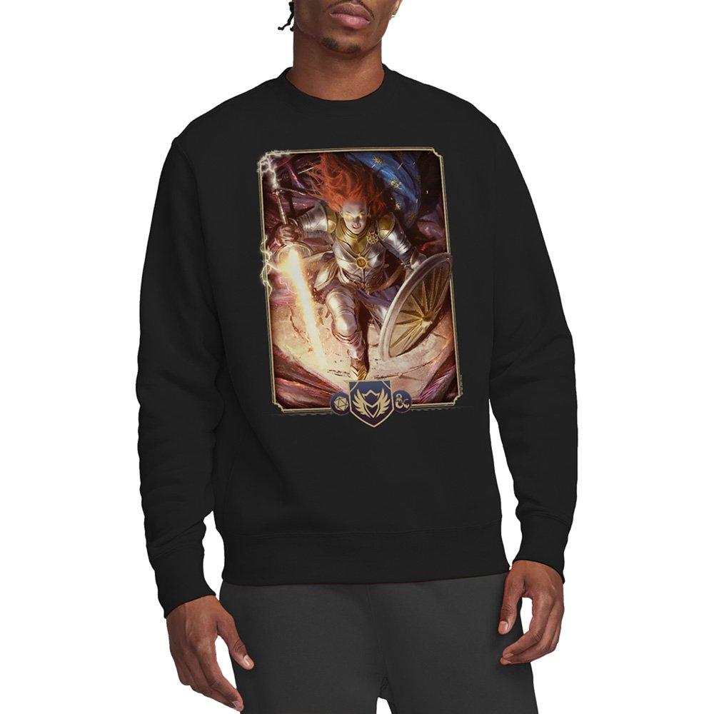 Black - Hasbro - Dungeons & Dragons - 2024 Paladin Key Art Sweatshi - 1