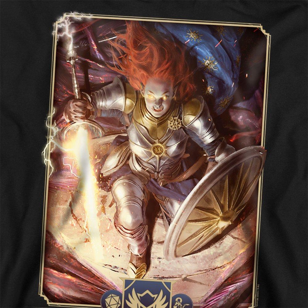 Black - Hasbro - Dungeons & Dragons - 2024 Paladin Key Art Sweatshi - 2