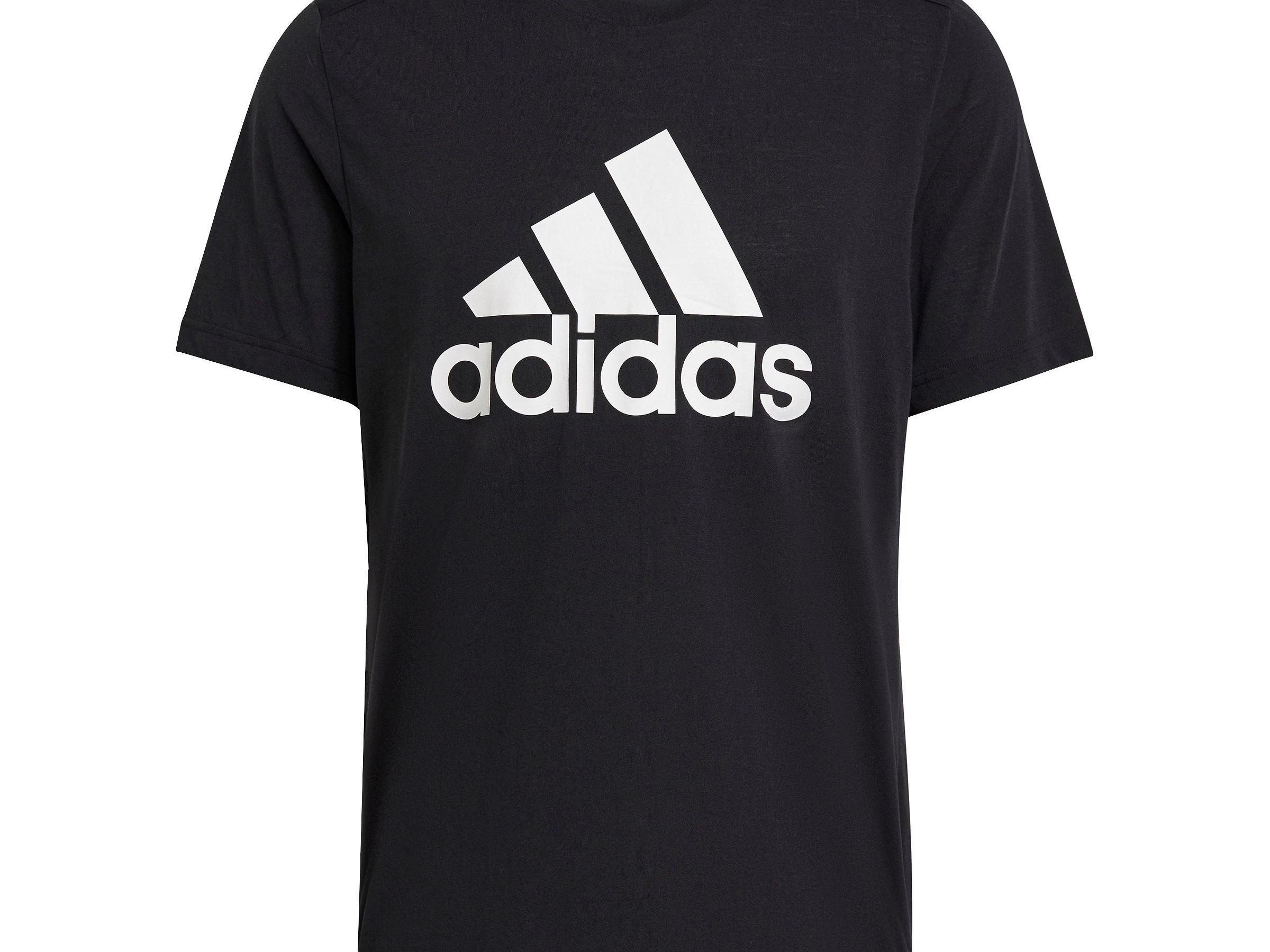 adidas Logo Mens Performance T Shirt | Short Sleeve Performance T-Shirts Sports MY